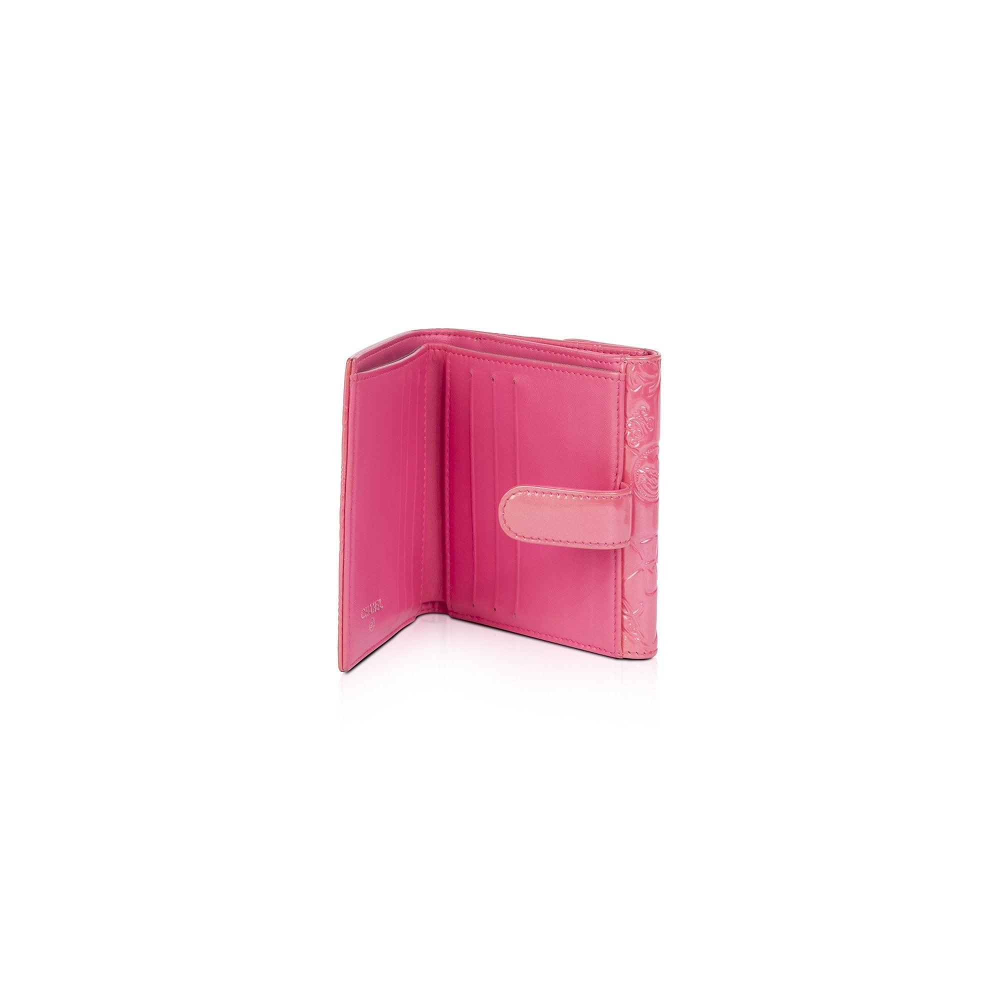 Chanel Pink Icon Compact Wallet