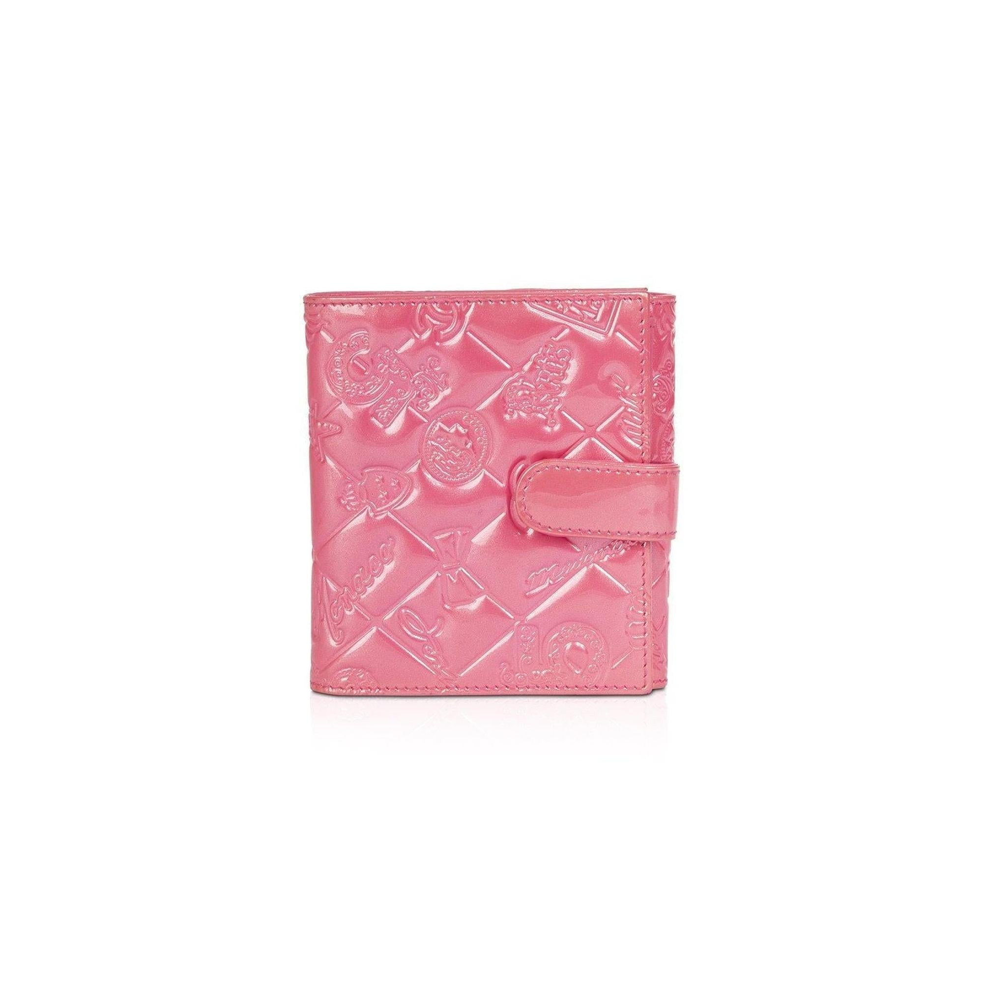 Chanel Pink Icon Compact Wallet
