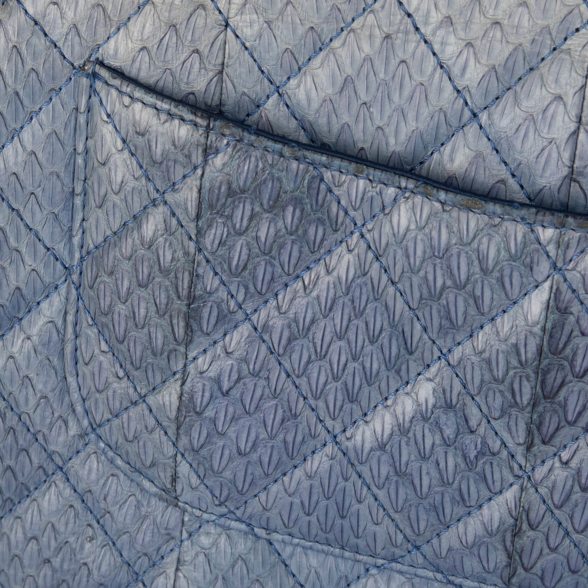 Chanel Python Easy Carry Medium Flap Bag