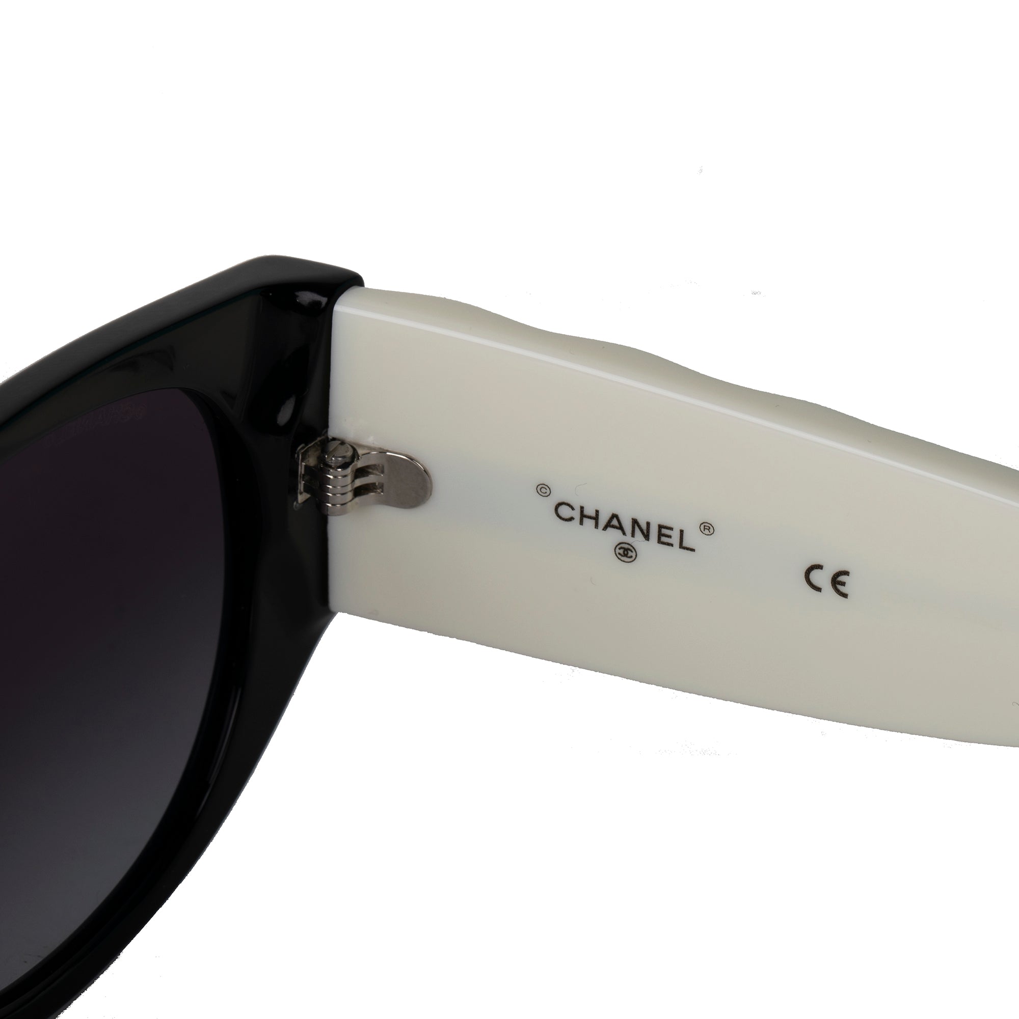 Chanel Quilted CC Pilot Sunglasses w/ Box, Case & Receipt