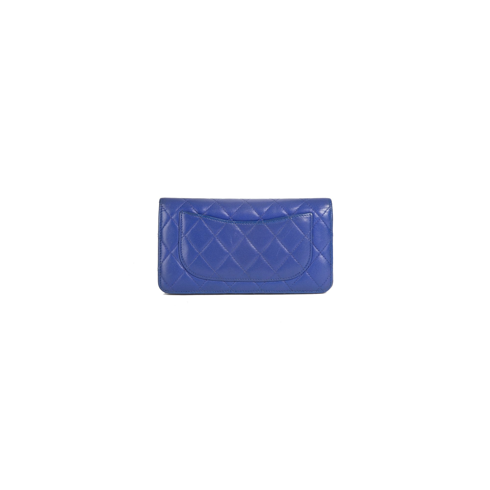 Chanel Quilted Leather Yen Bifold Wallet