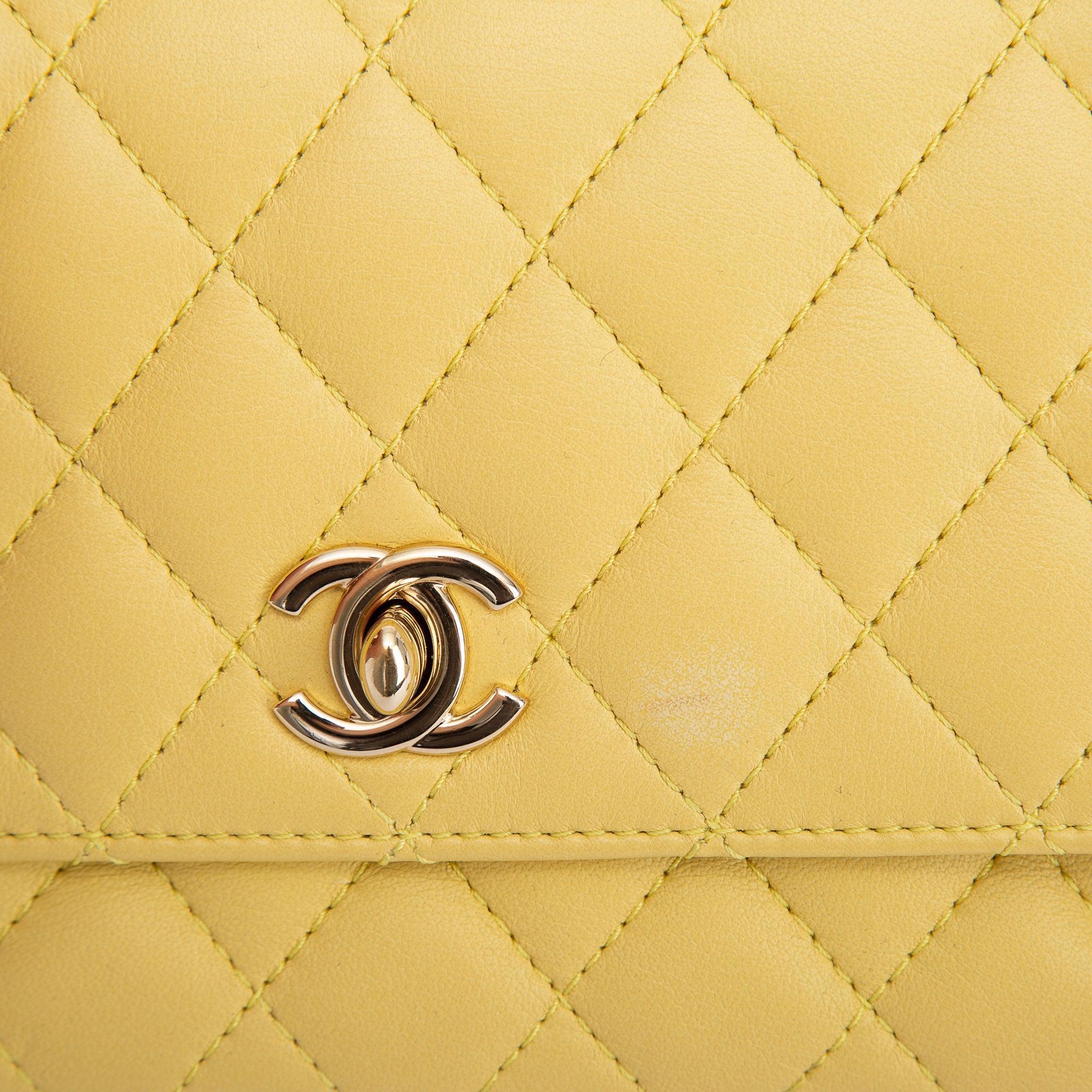 Chanel Quilted Side Packs Crossbody Bag w/ Authenticity Card
