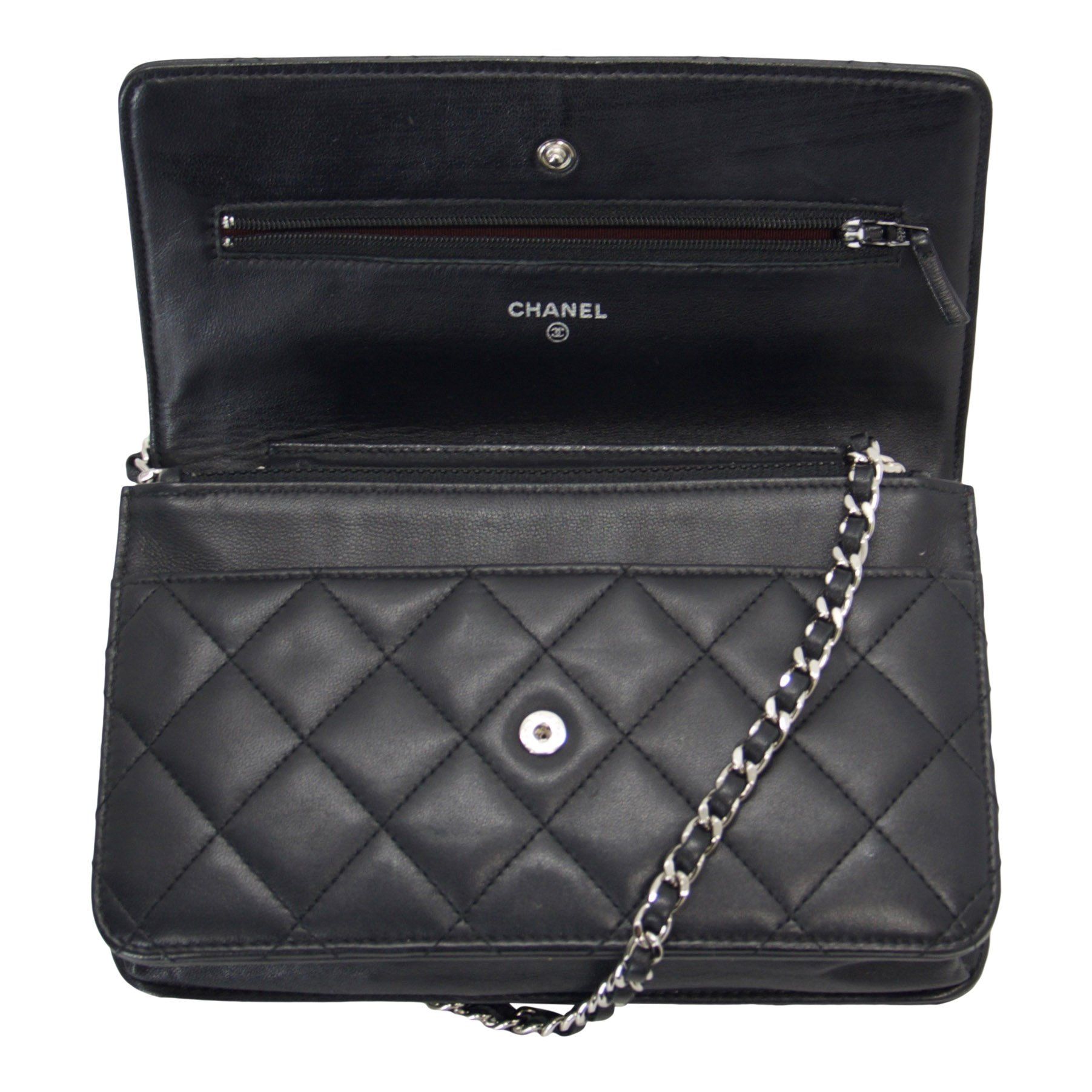 Chanel Quilted Wallet on Chain