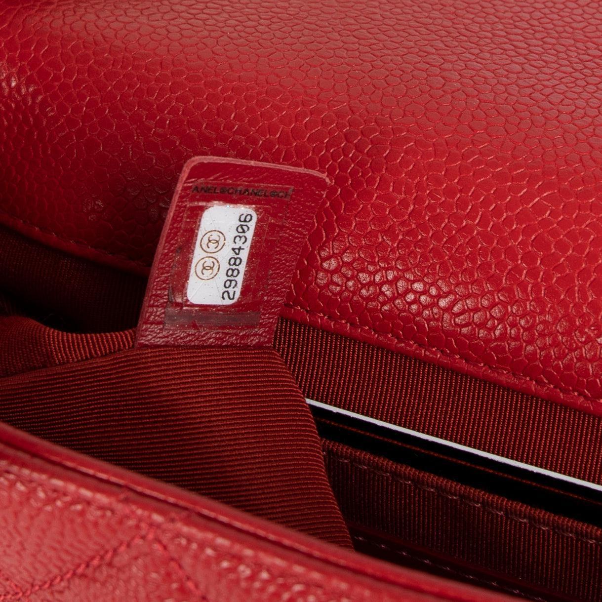 Chanel Red Incognito Square Mini Flap Bag w/ Authenticity Card