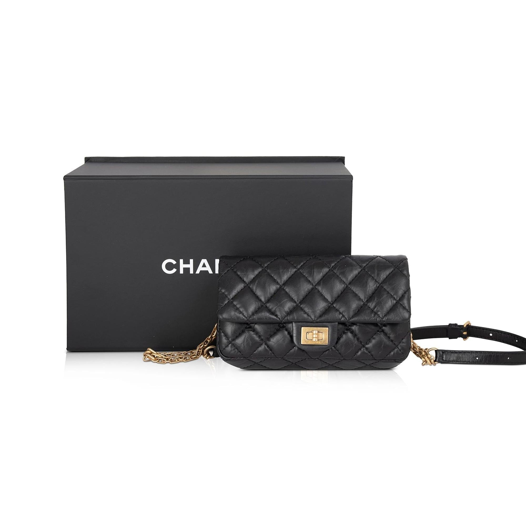 Chanel Reissue 2.55 Waist Bag w/ Box