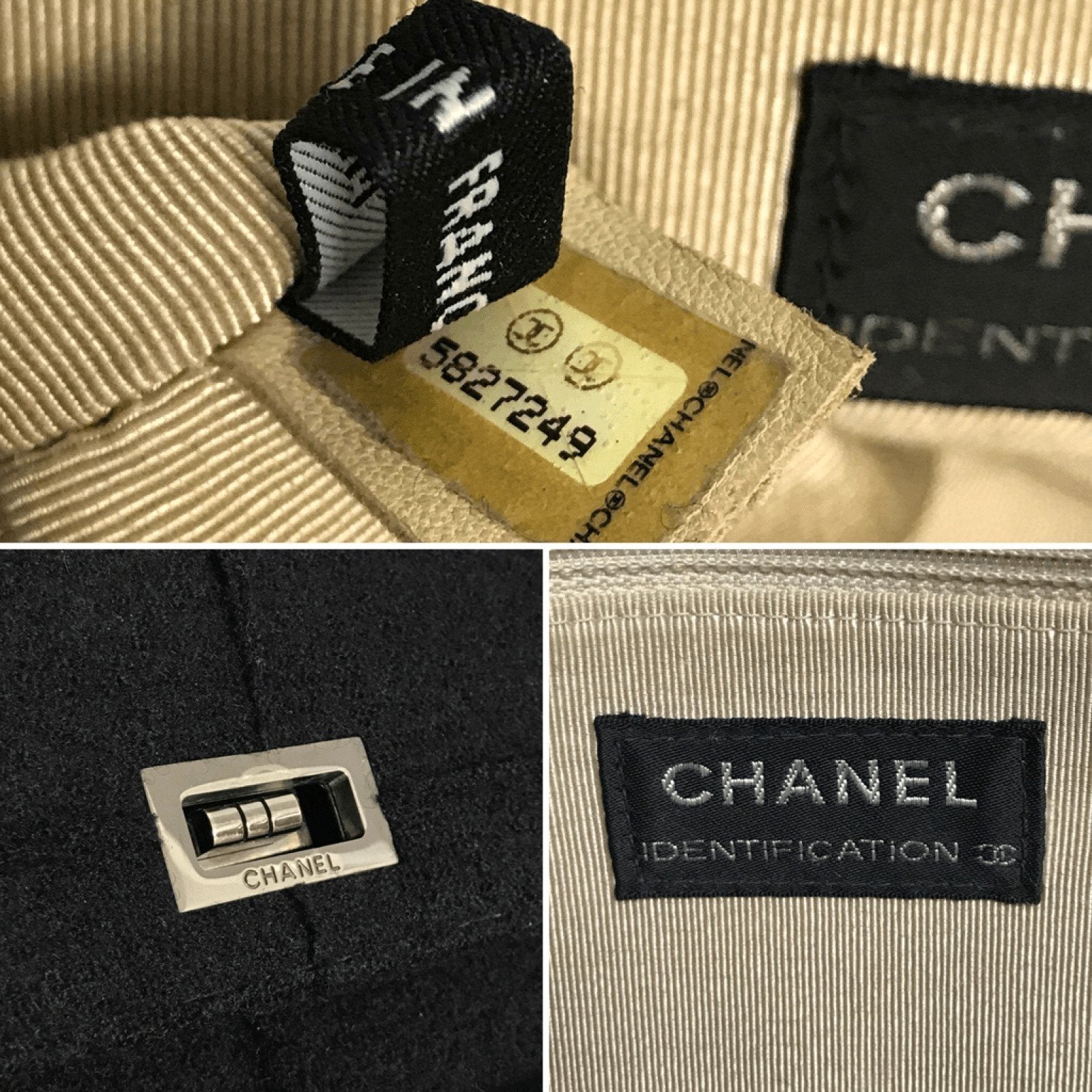Chanel Reissue Jumbo Wool Flap Shoulder Bag