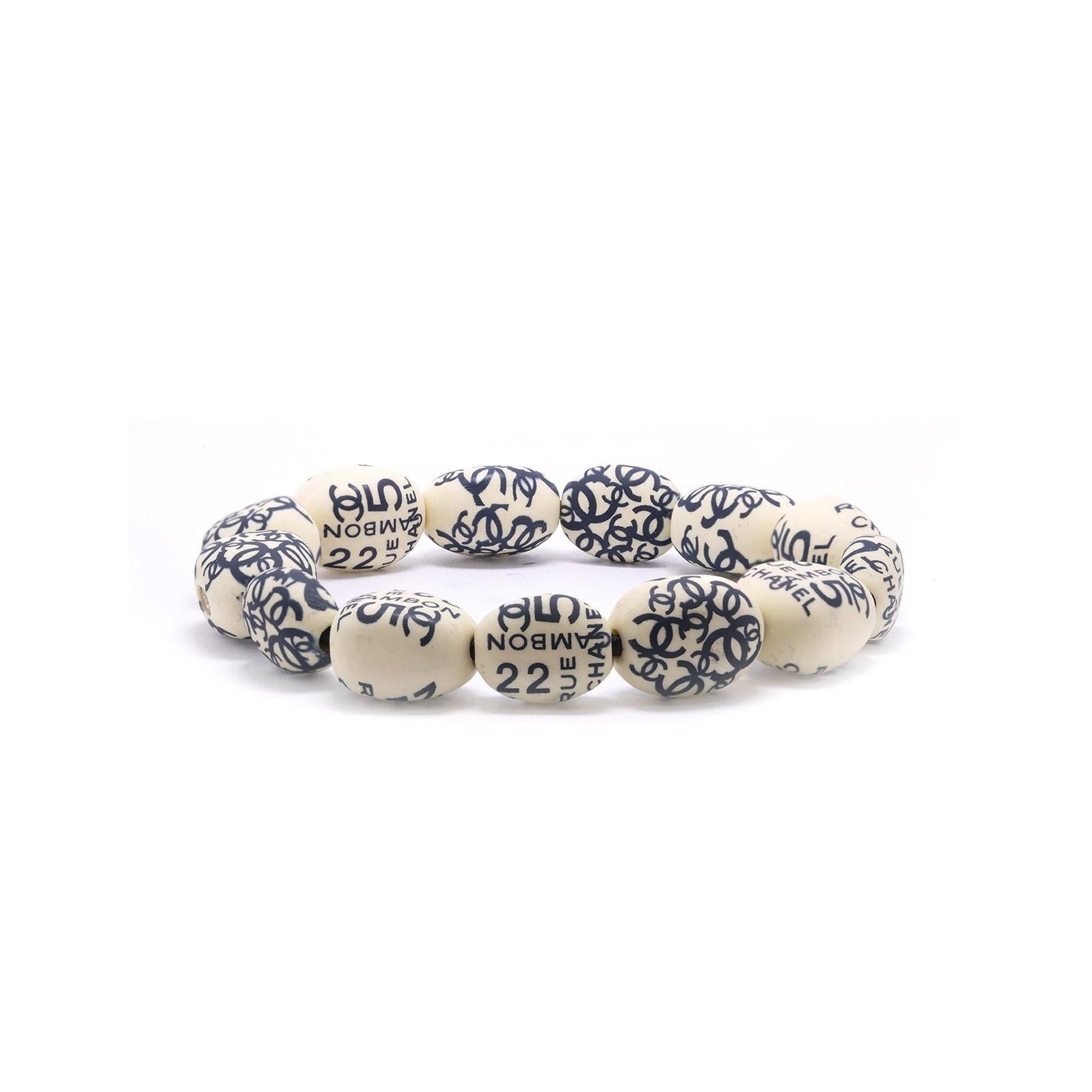 Chanel Rue Cambon Bead Bracelet