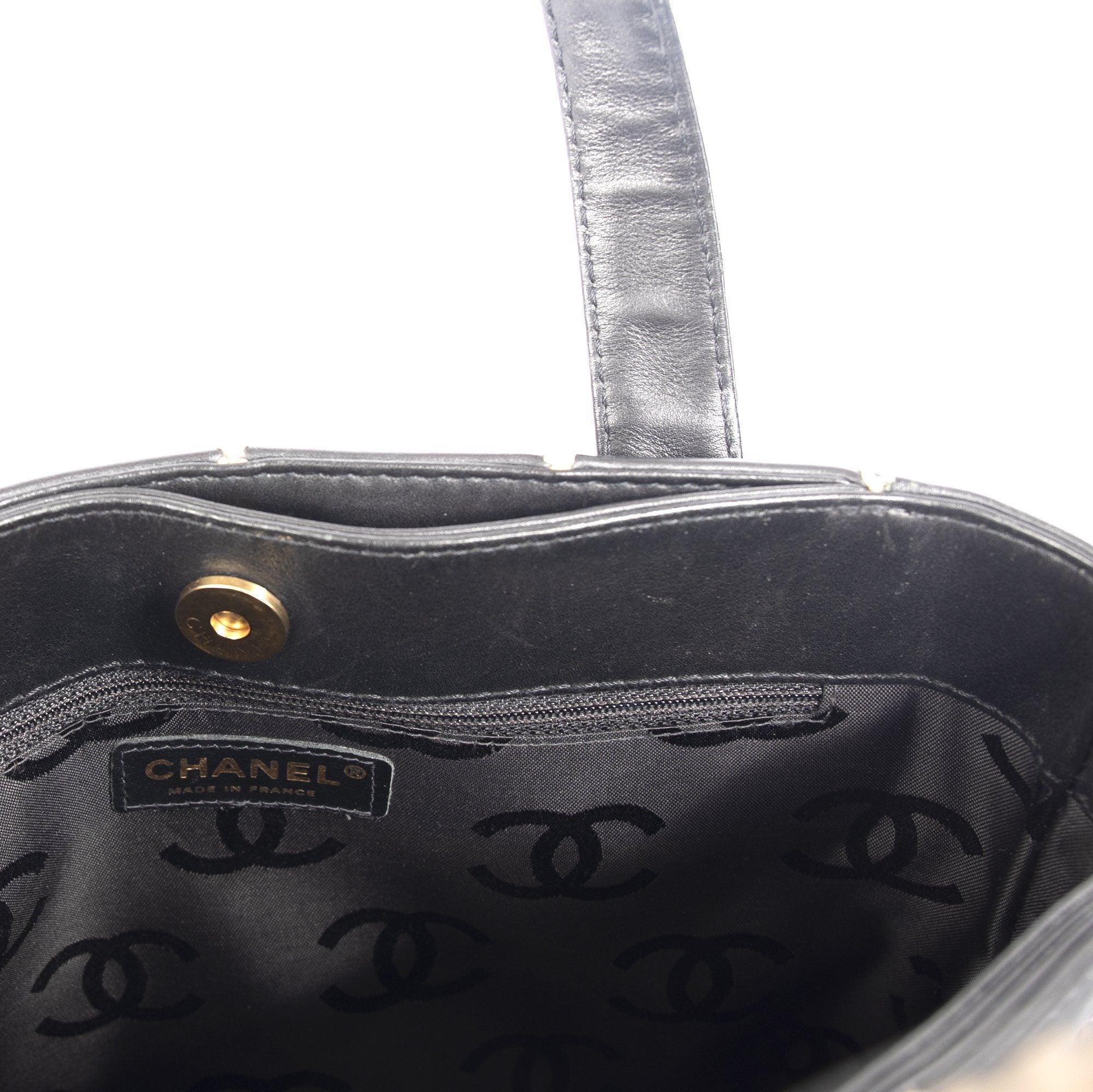 Chanel Small Surpique CC Tote