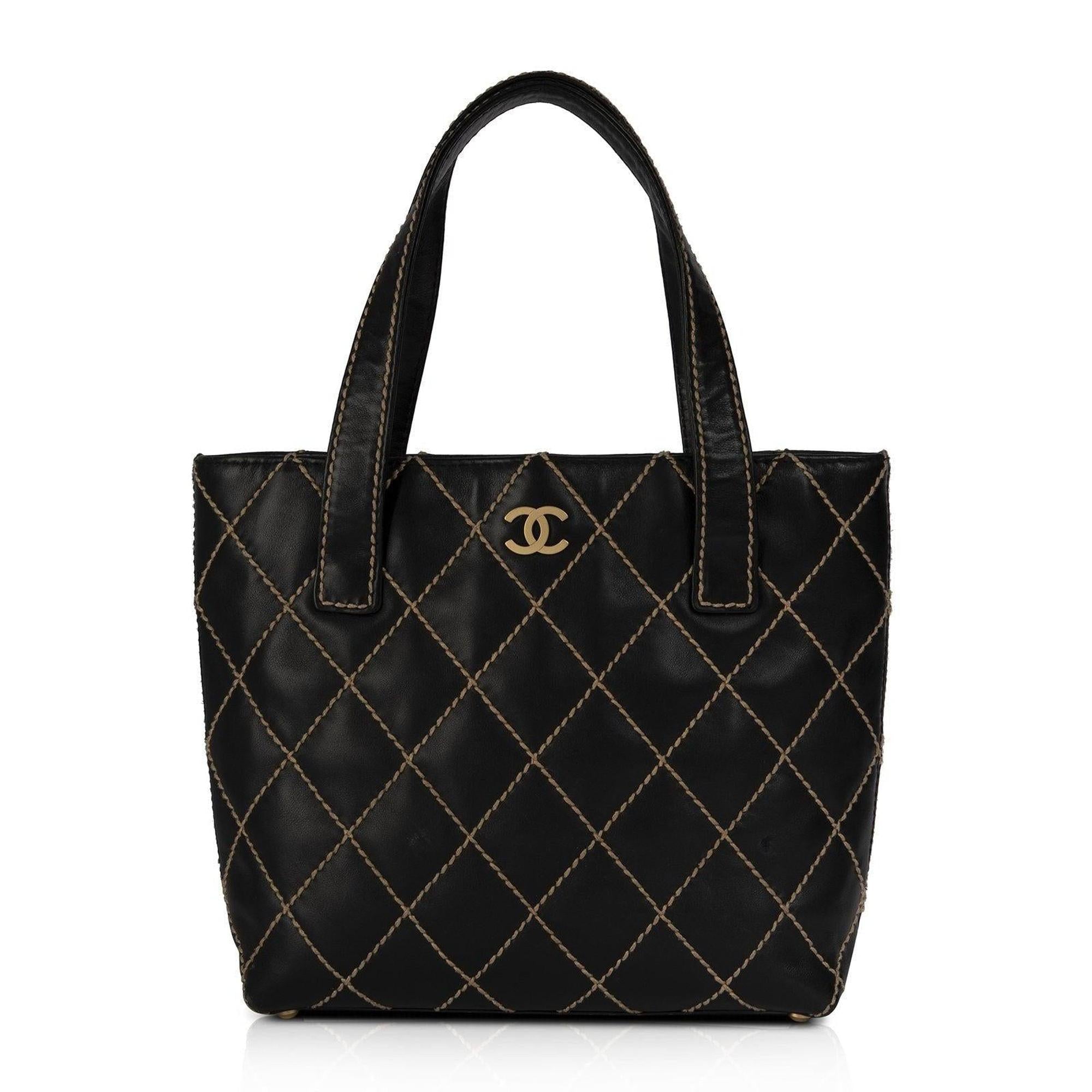 Chanel Small Surpique CC Tote