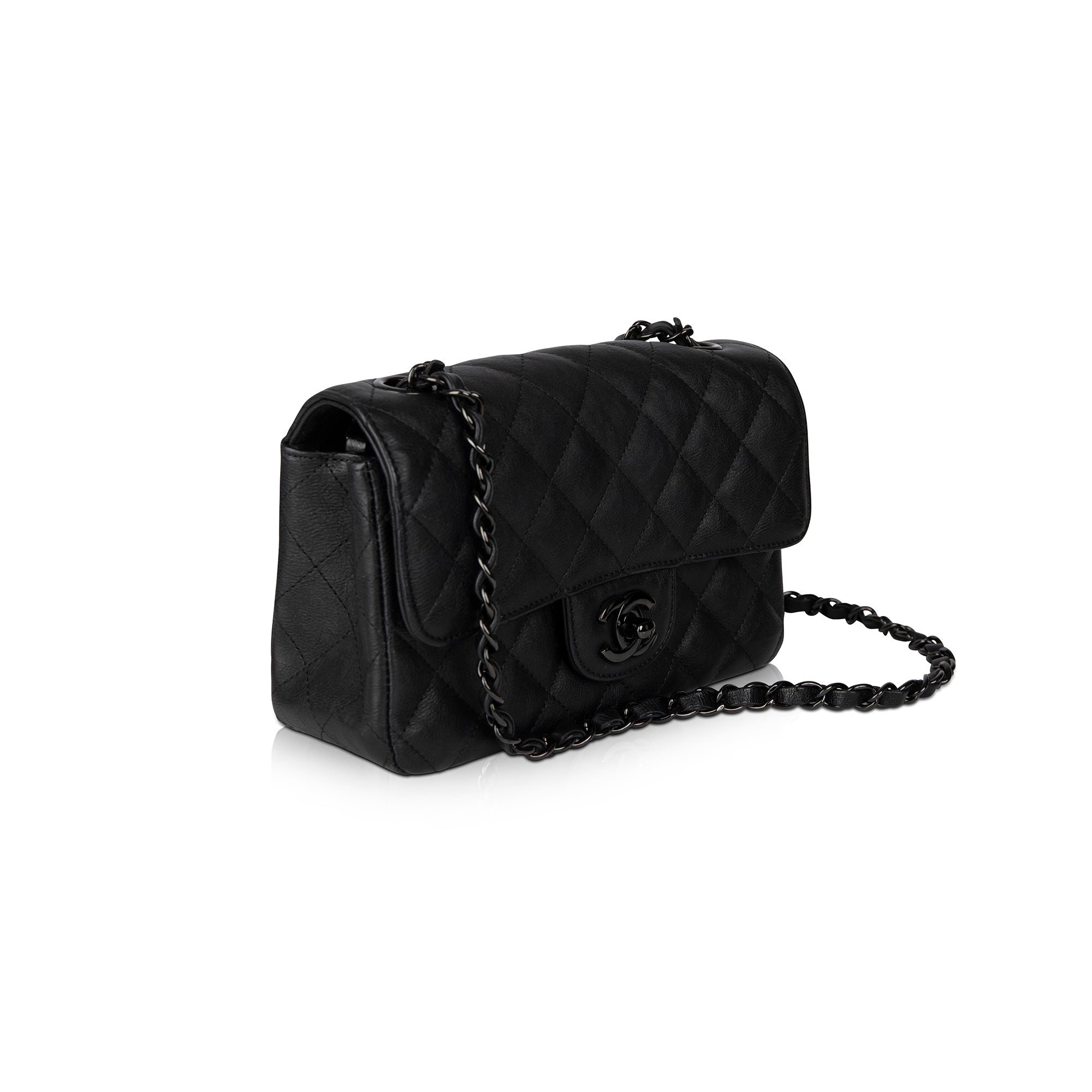 Chanel New Mini Star Camellia Classic Bag