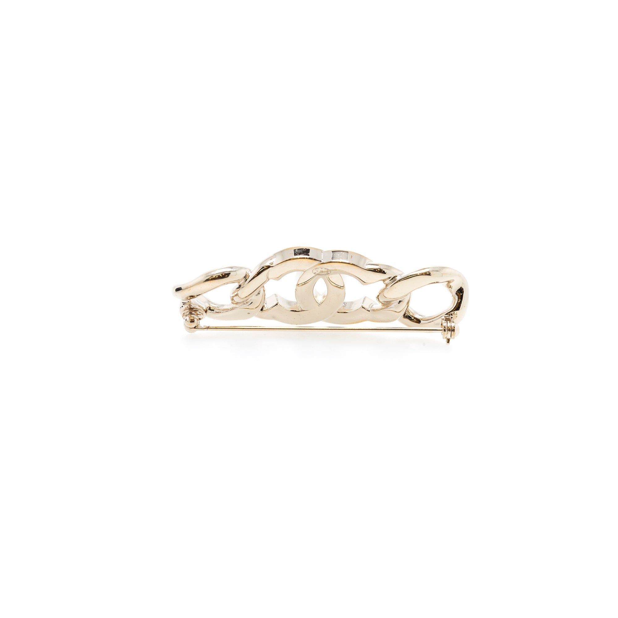 Chanel Strass CC Brooch