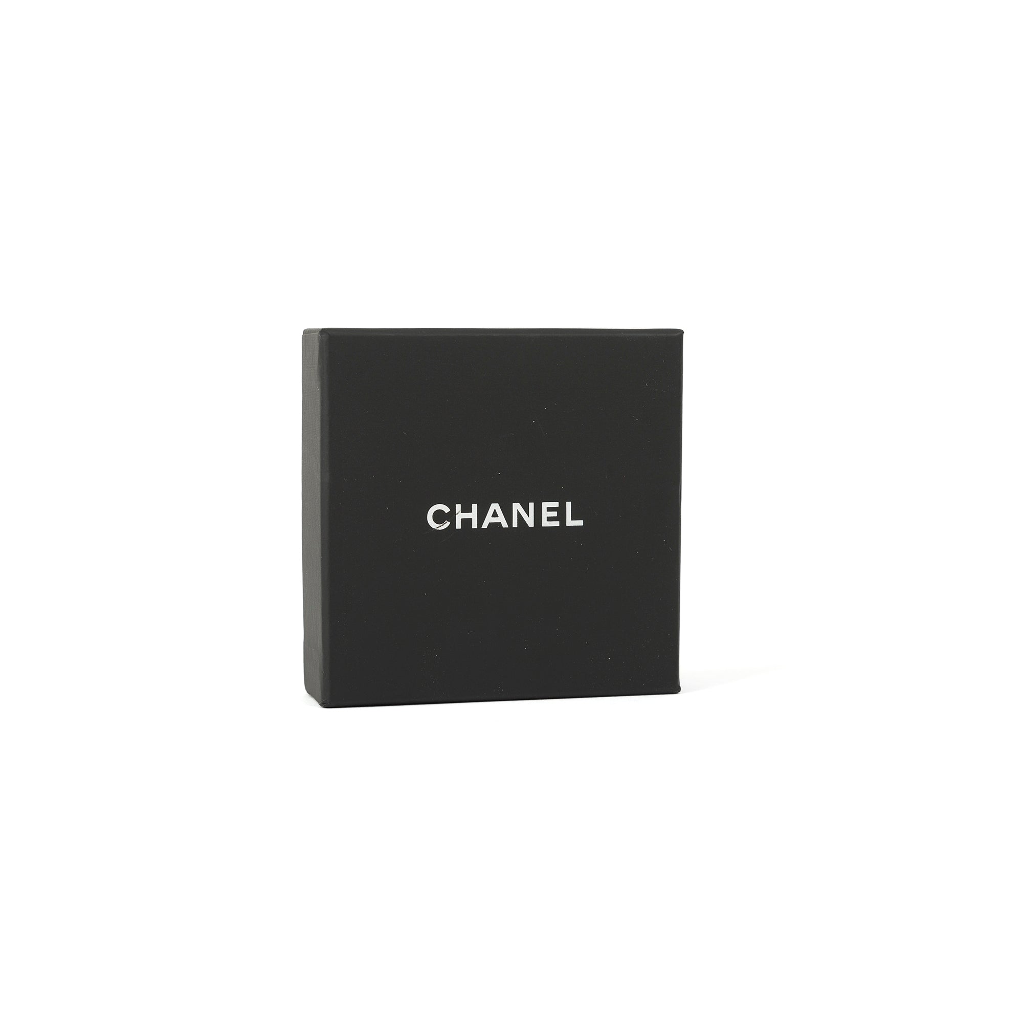 Chanel Strass CC Stud Earrings w/ Box