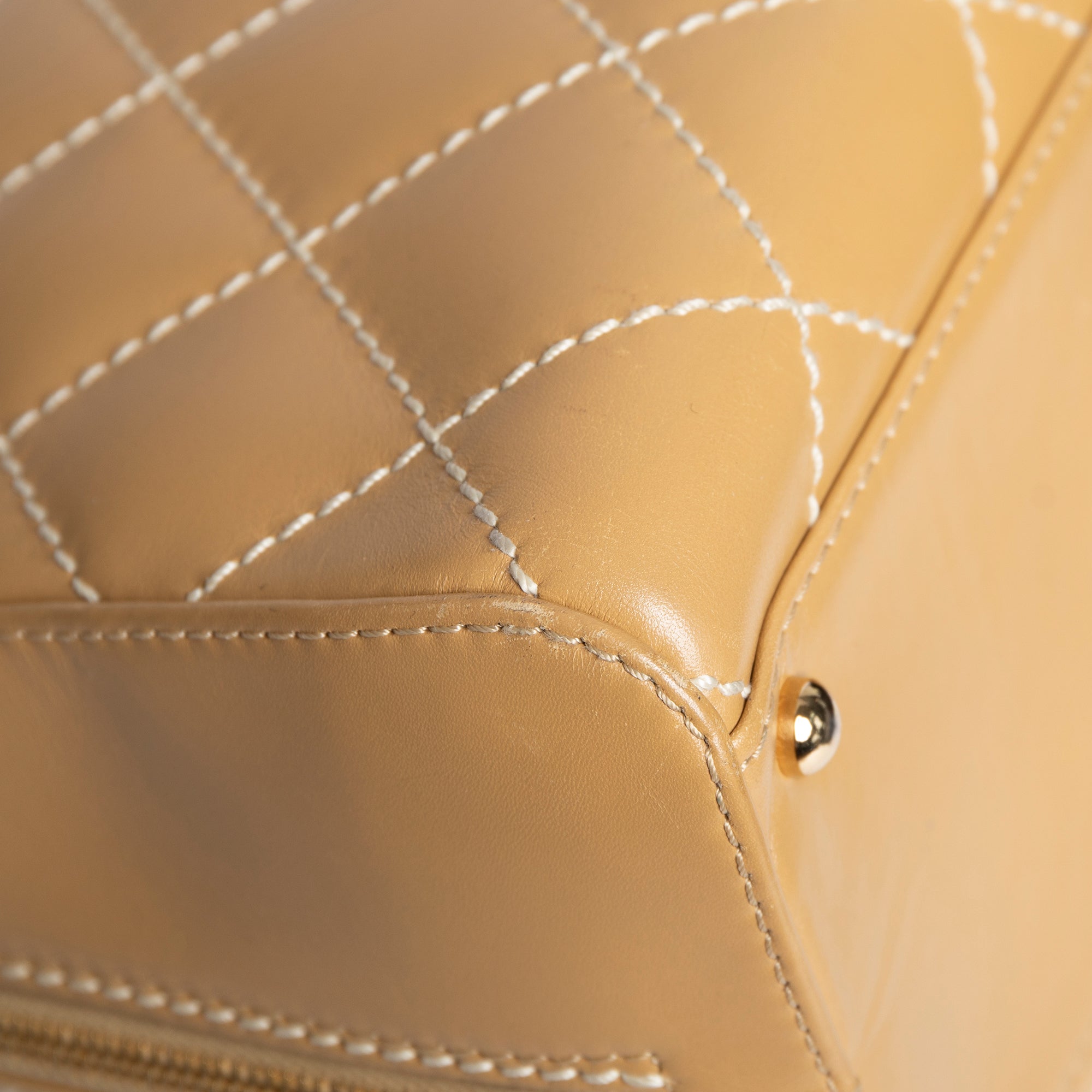 Chanel Surpique Bowler Bag