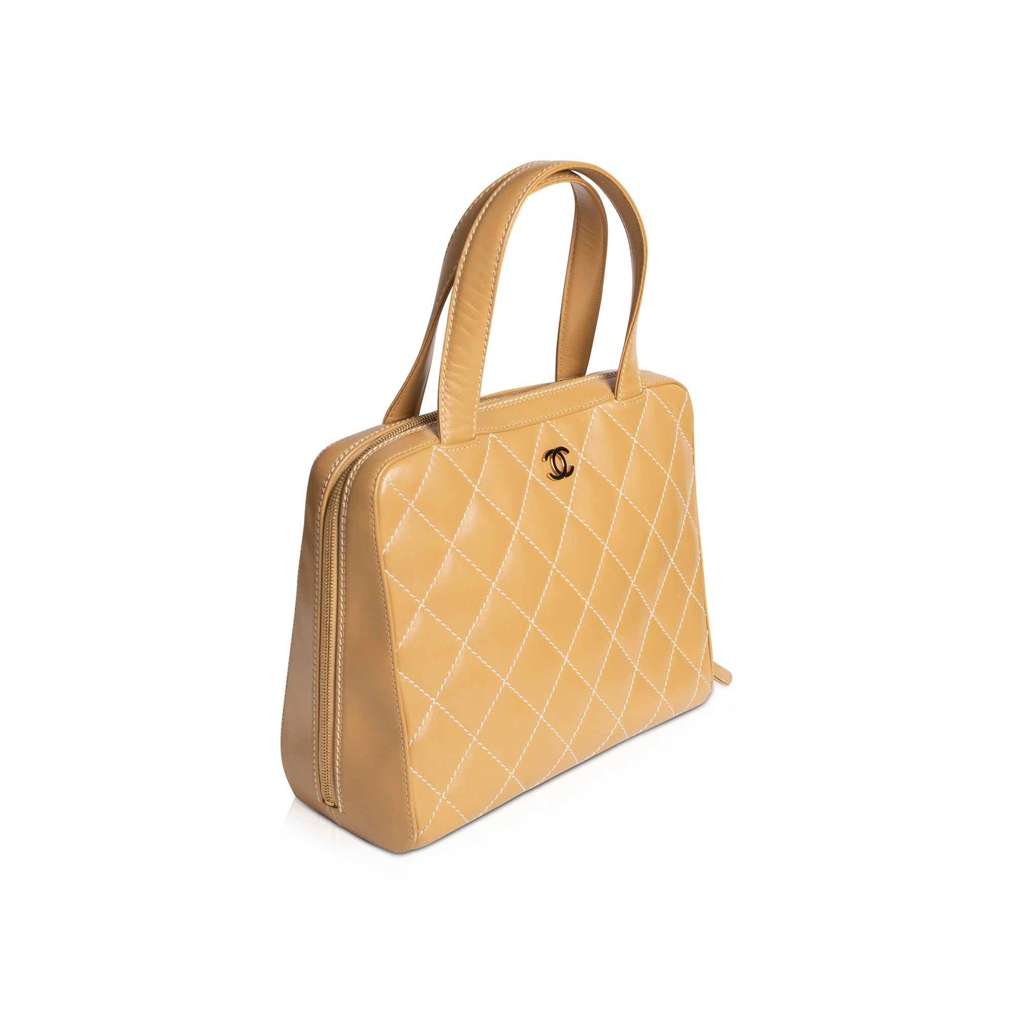 Chanel Surpique Bowler Bag