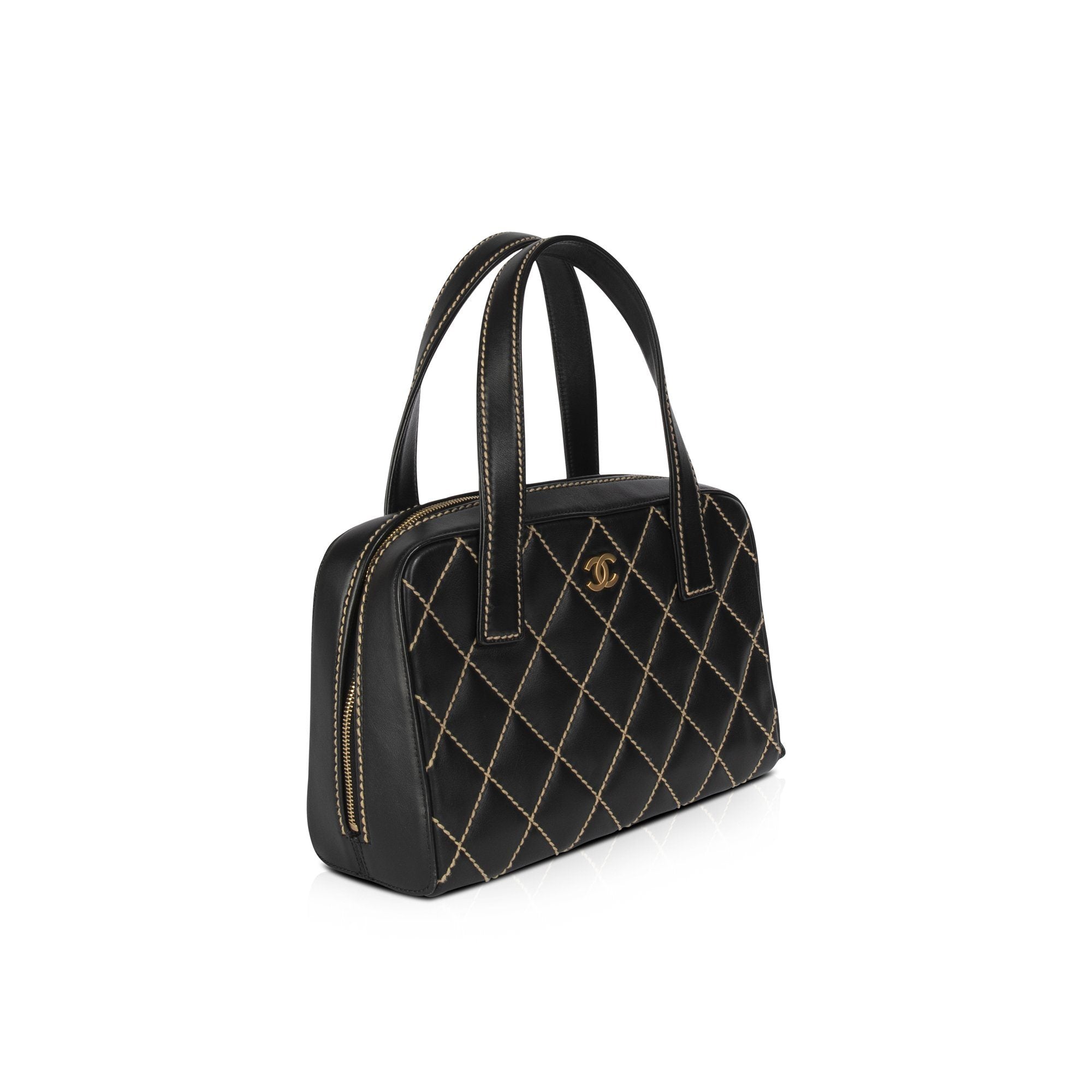 Chanel Surpique Bowler Bag