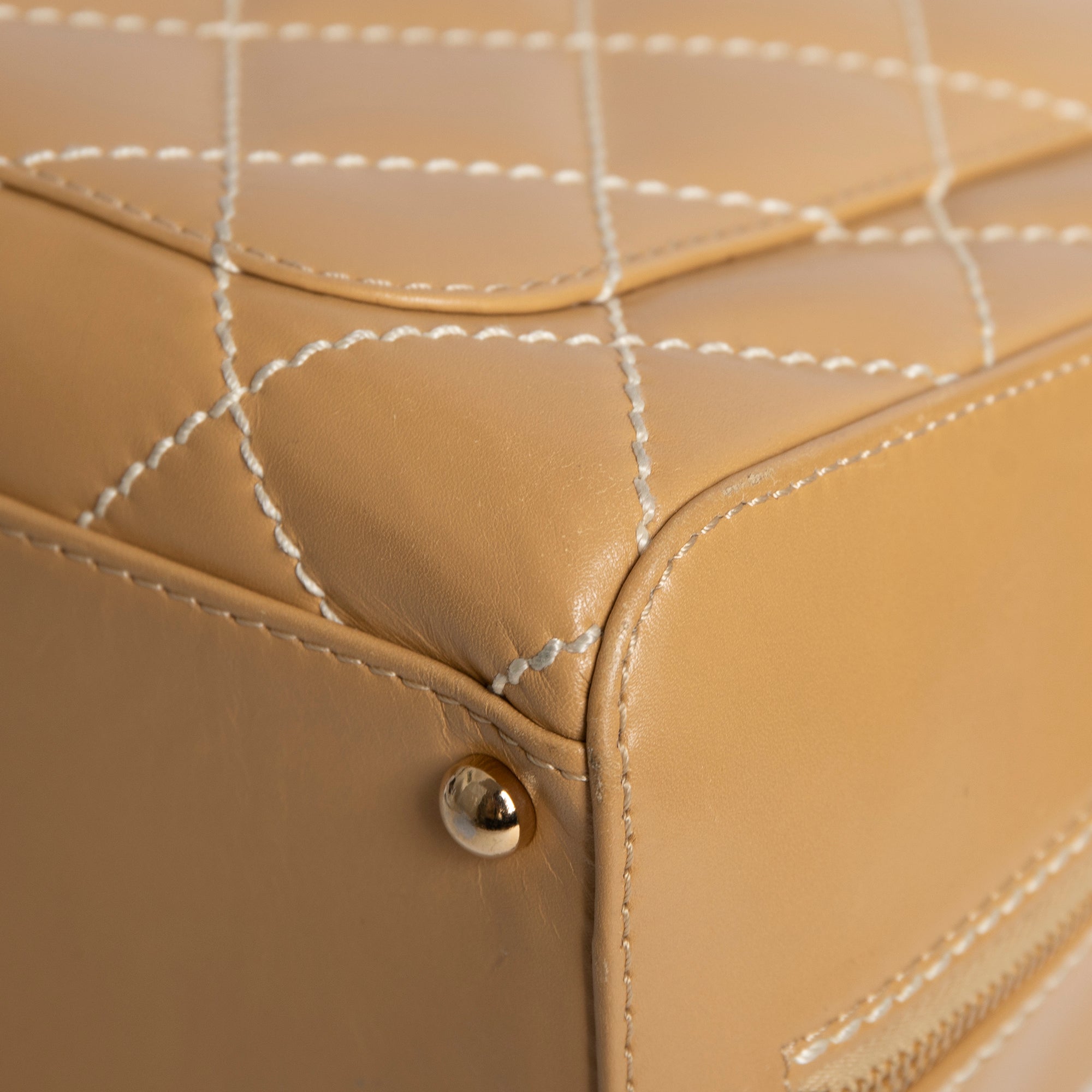 Chanel Surpique Bowler Bag