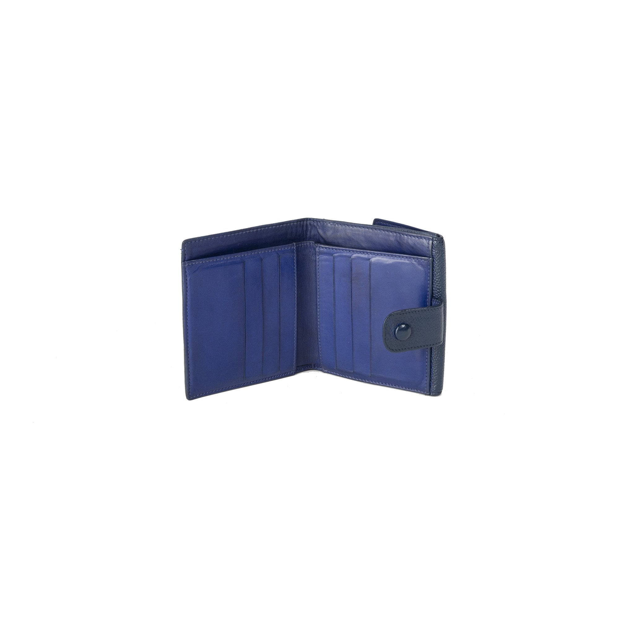 Chanel Timeless Interlocking CC Logo Compact Wallet w/ Box