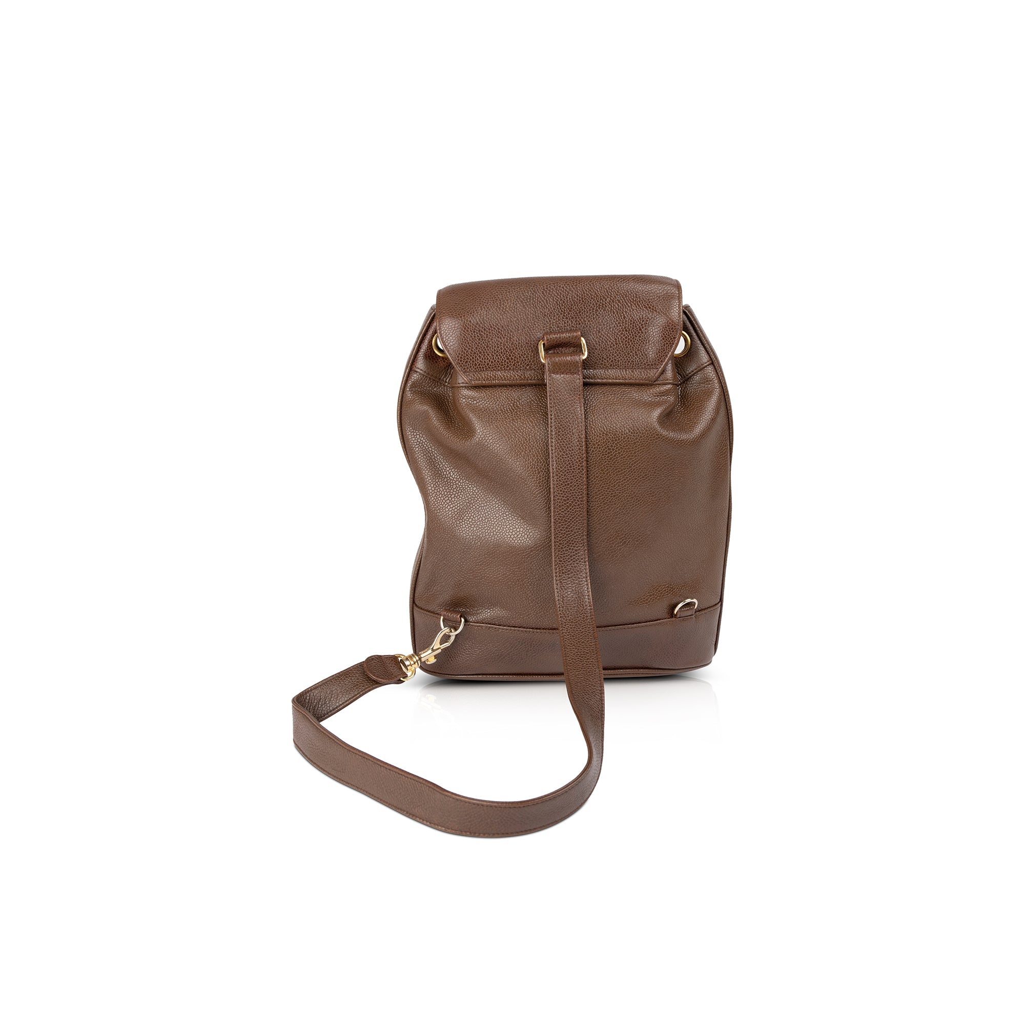 Chanel Vintage Caviar Timeless Sling Bag w/ Pouch