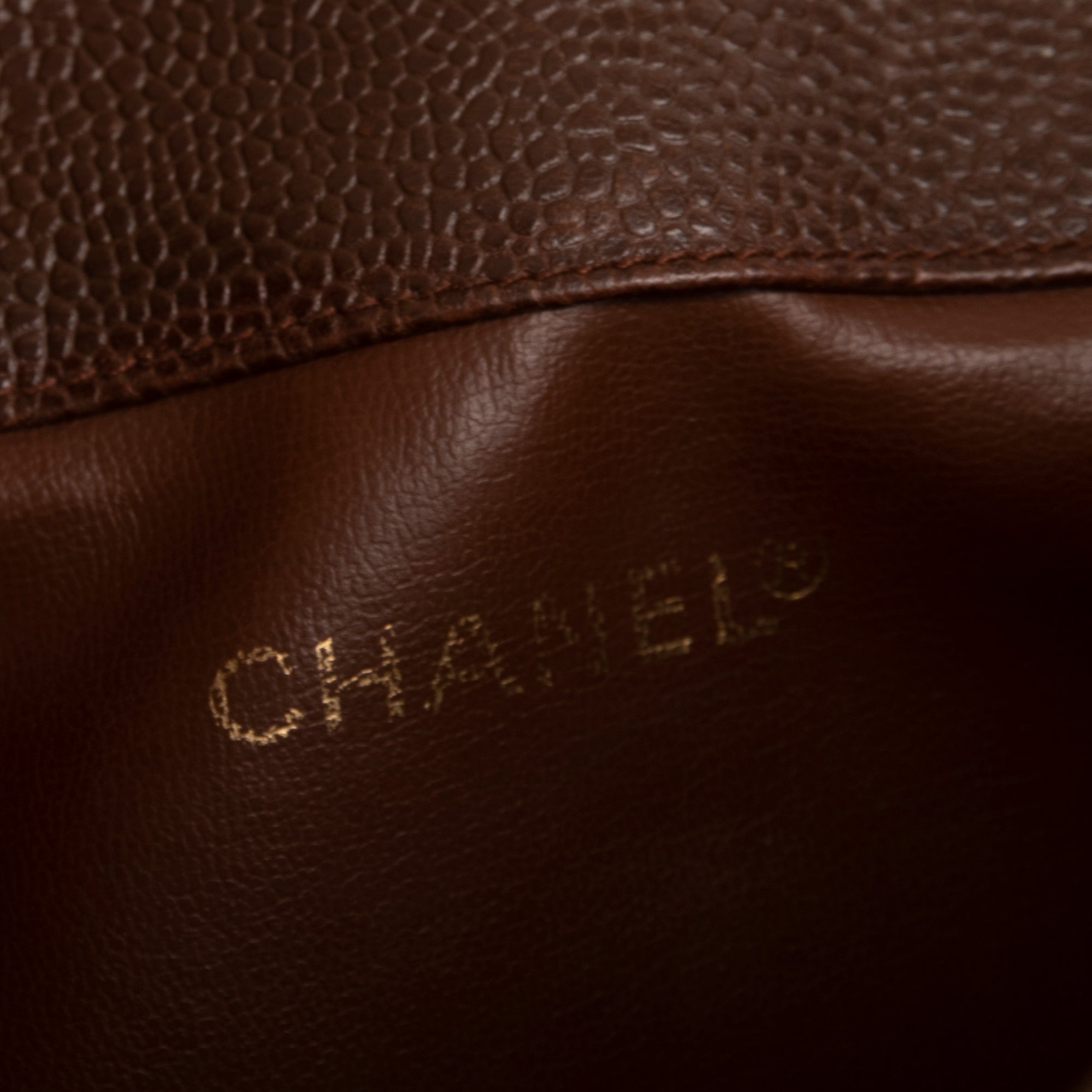 Chanel Vintage Caviar Timeless Sling Bag w/ Pouch