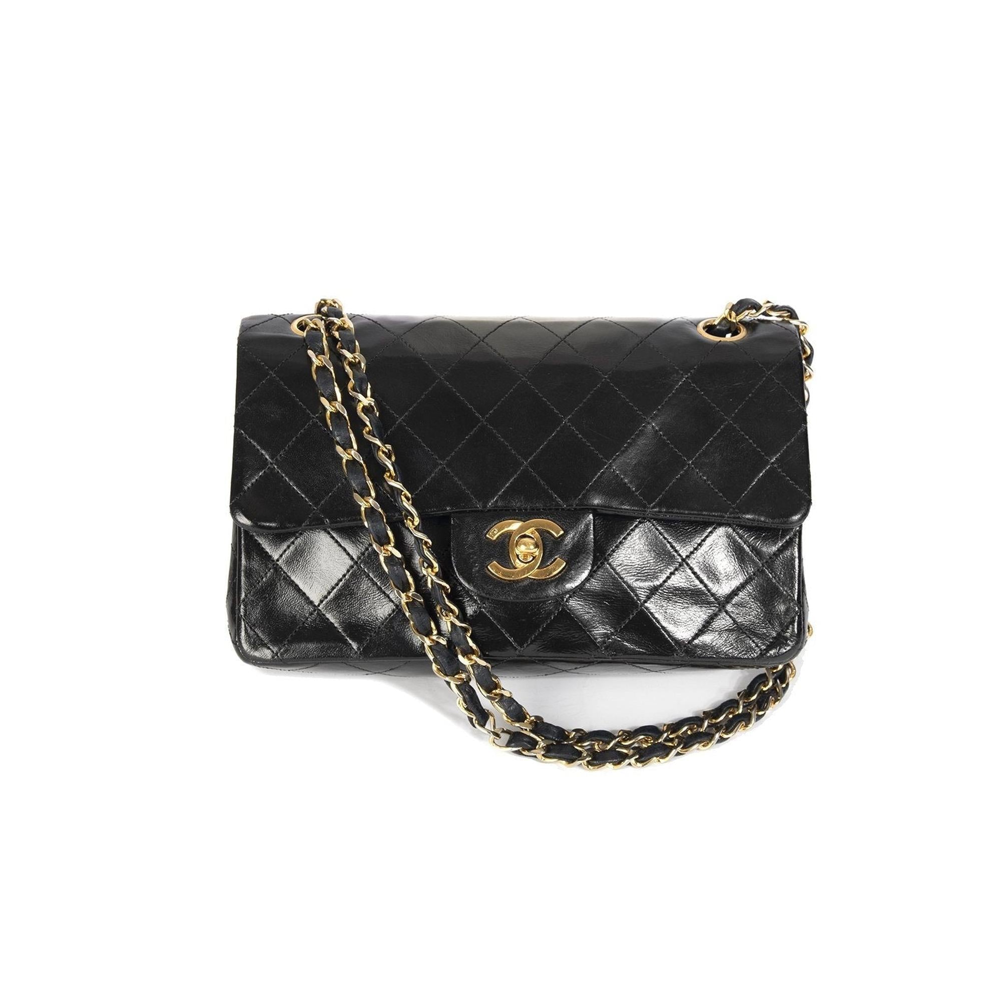 Chanel Vintage Classic Small Double Flap Bag