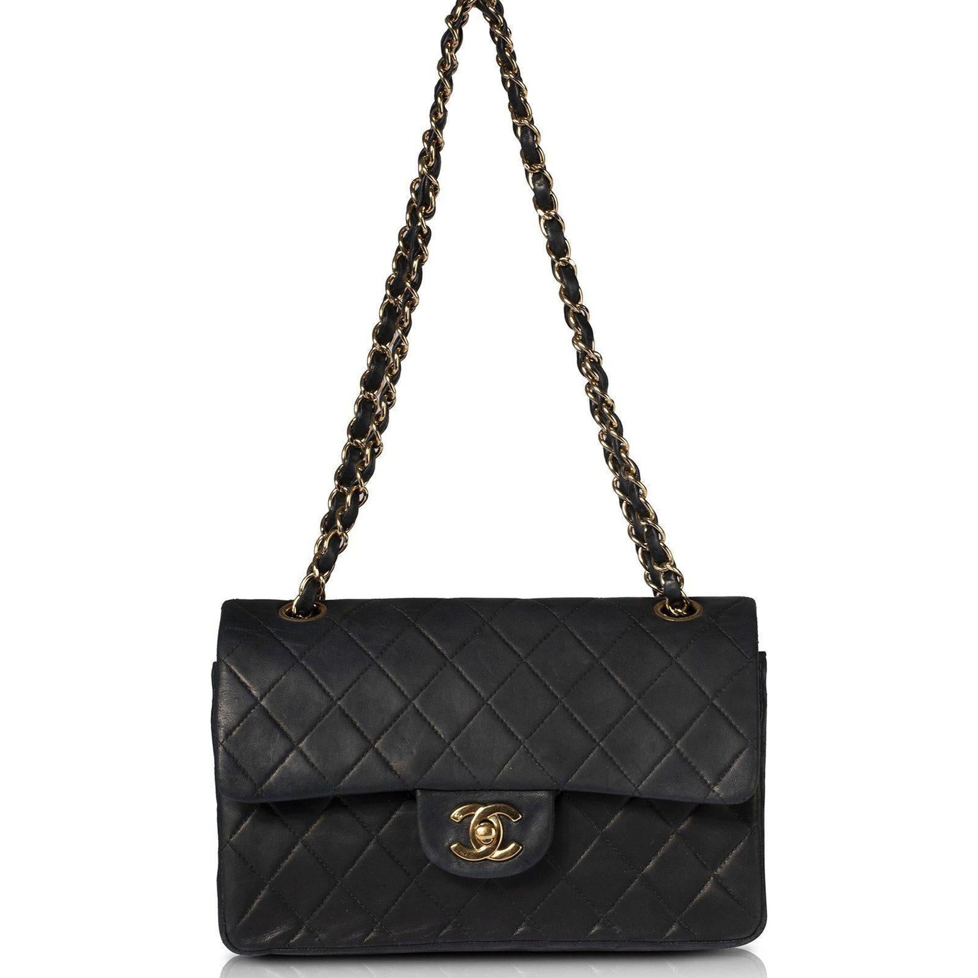 Chanel Vintage Classic Small Double Flap Bag
