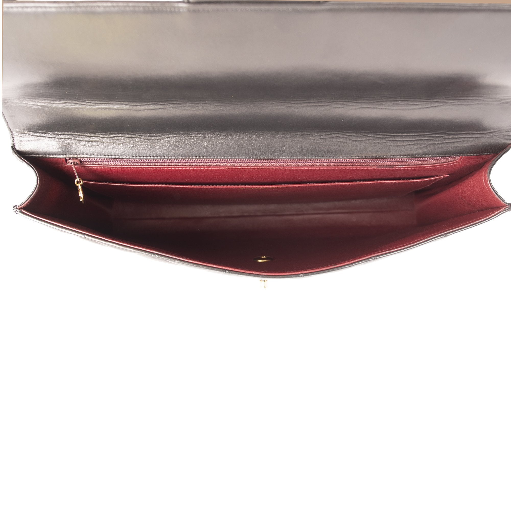 Chanel Vintage Lambskin CC Briefcase