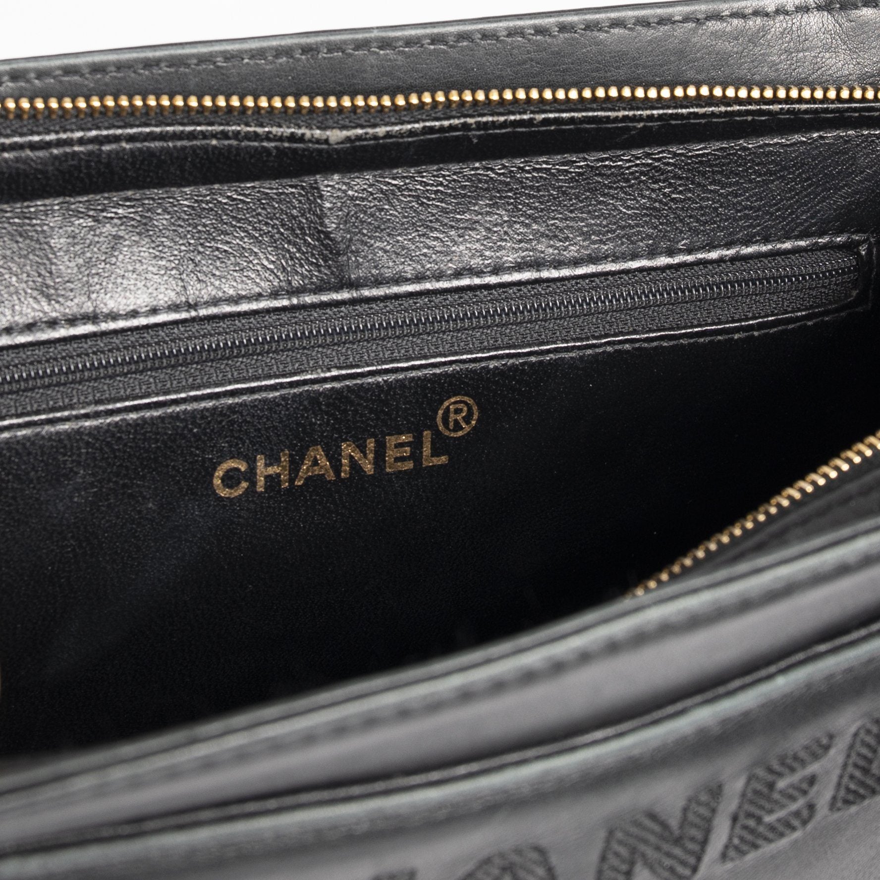 Chanel Vintage Logo Tote