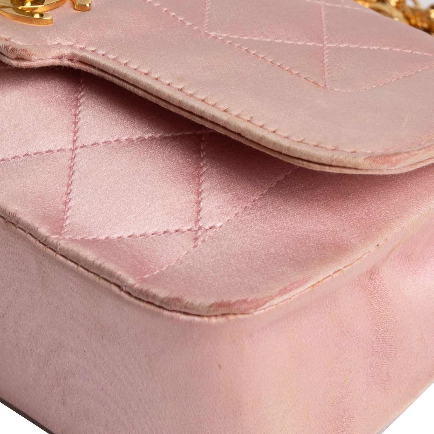 Chanel Vintage Mini Satin Diana Flap Bag w/ Box & Authenticity Card –  Oliver Jewellery