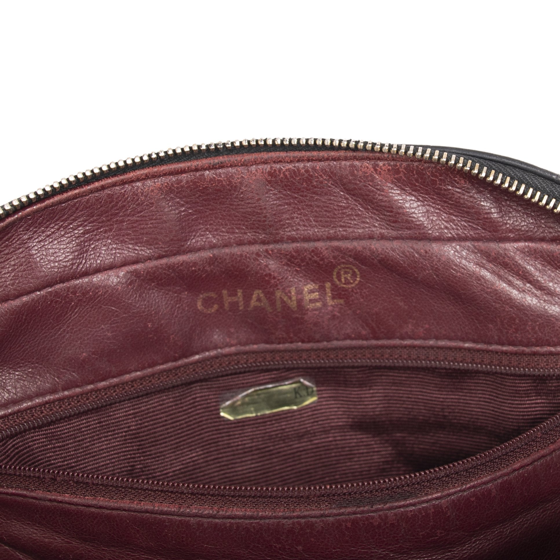 Chanel Vintage Quilted CC Tote