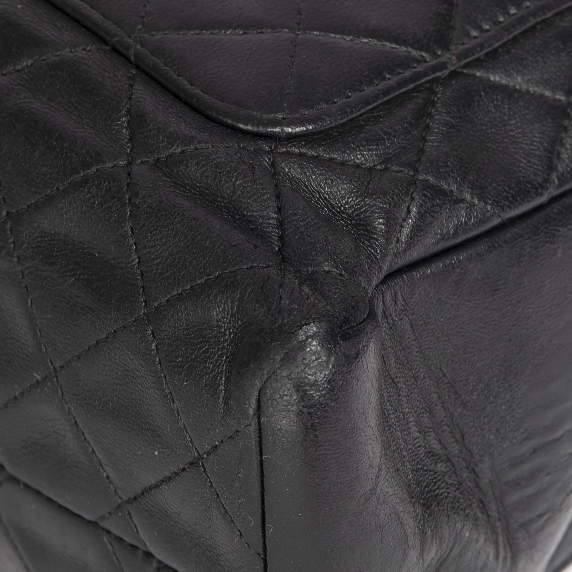 Chanel Vintage Quilted CC Tote