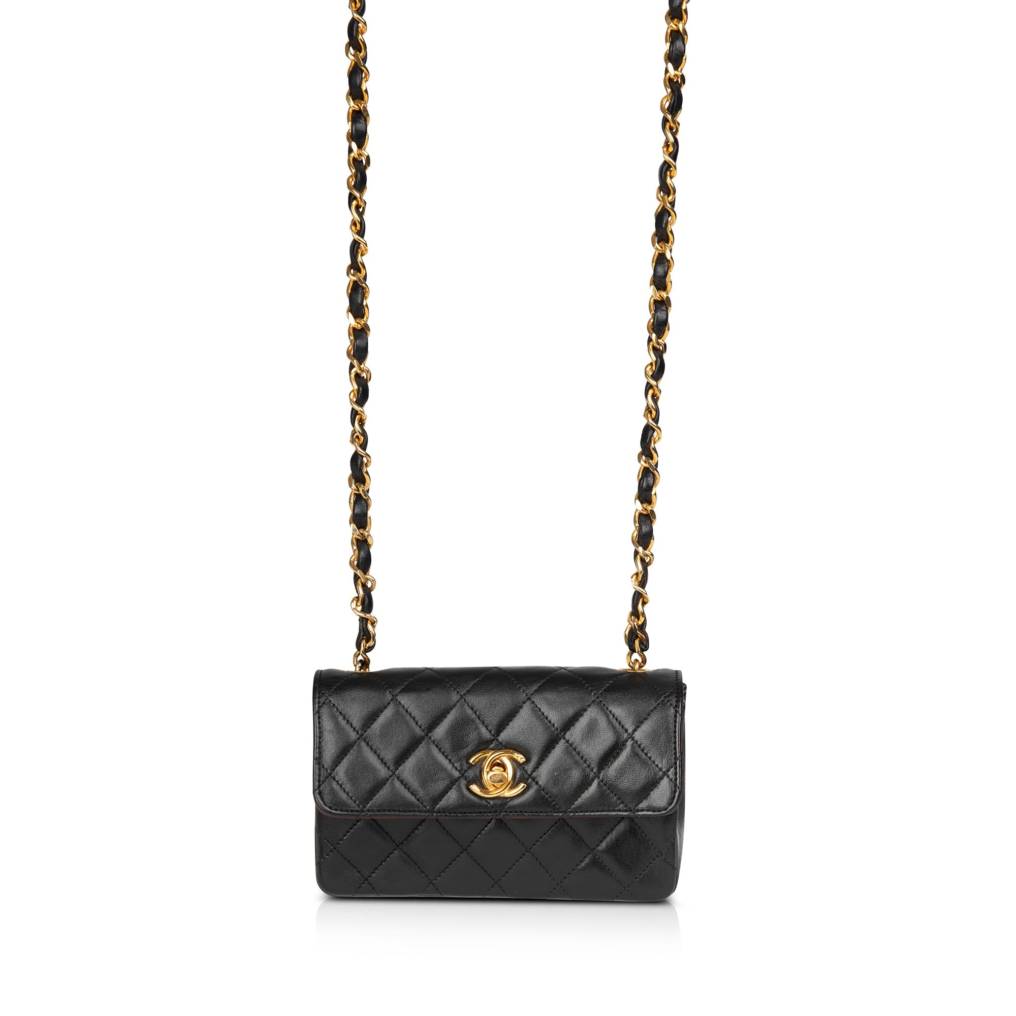Chanel Vintage Quilted Extra Mini Flap Bag