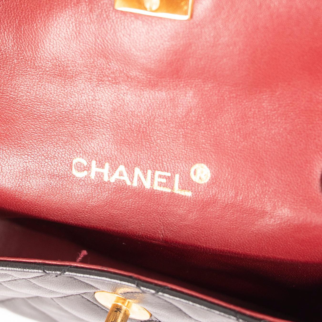 Chanel Vintage Quilted Extra Mini Flap Bag