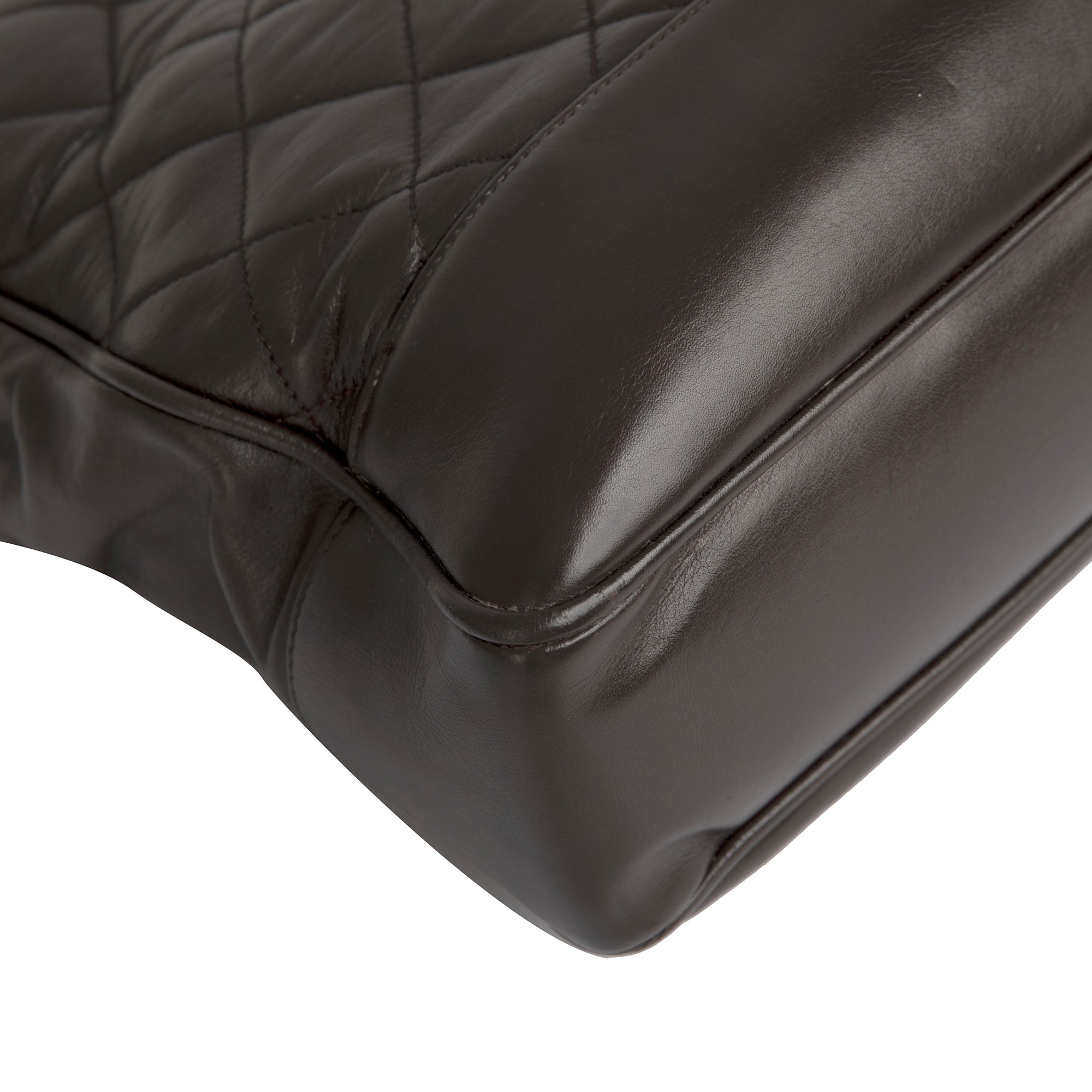 Chanel Vintage Quilted Leather Tote