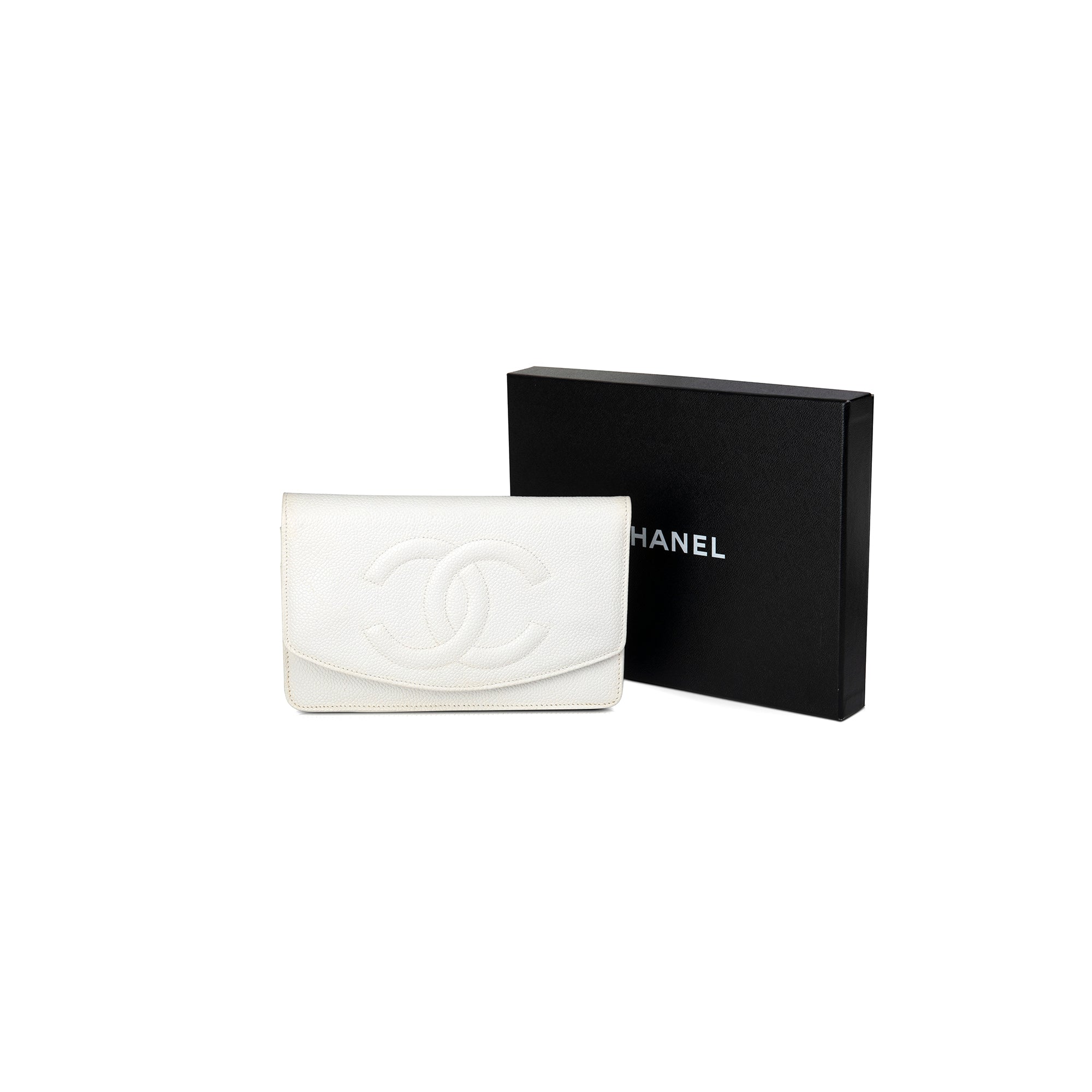 Chanel Vintage Timeless Wallet on Chain w/ Box