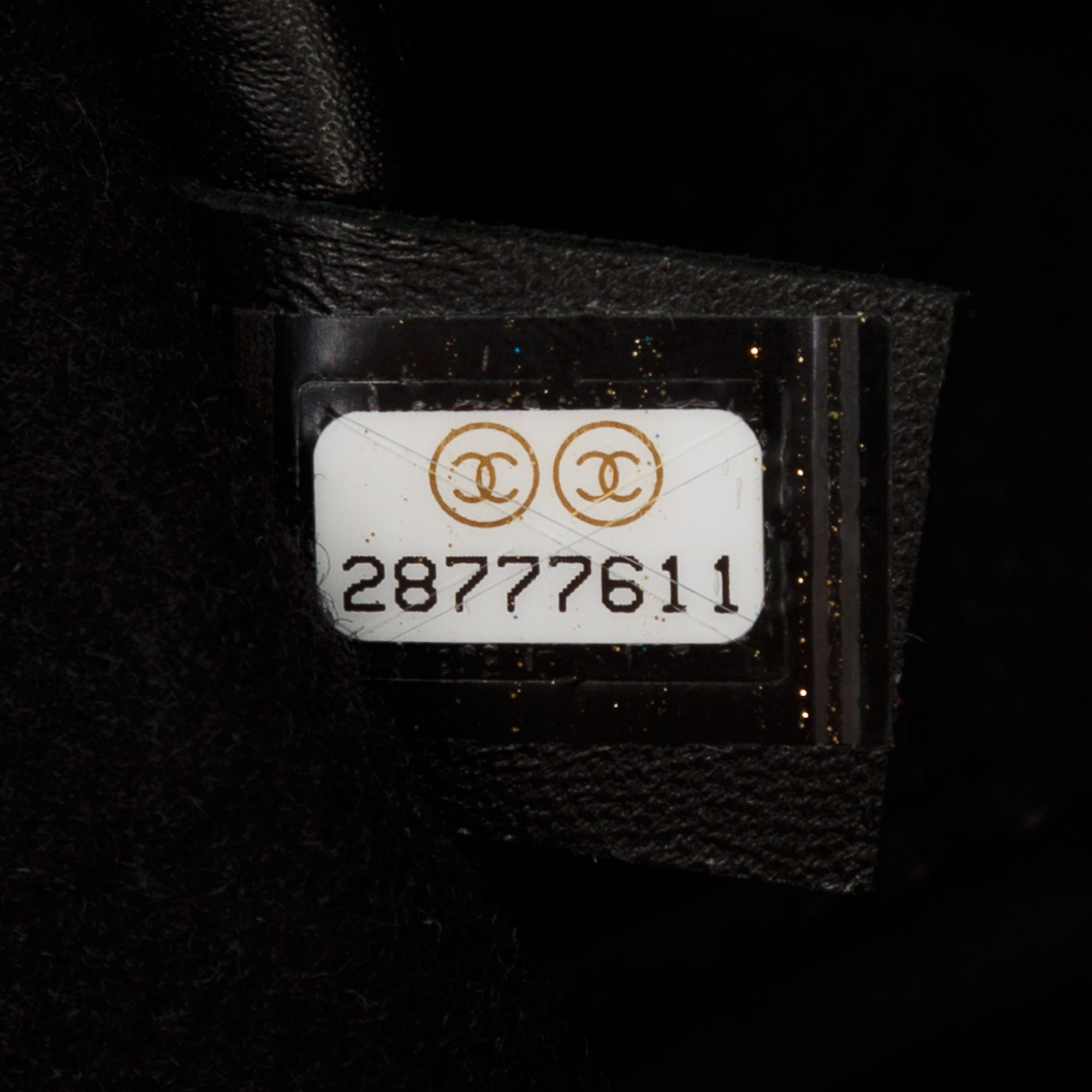 Chanel Wool Felt Large Deauville Tote