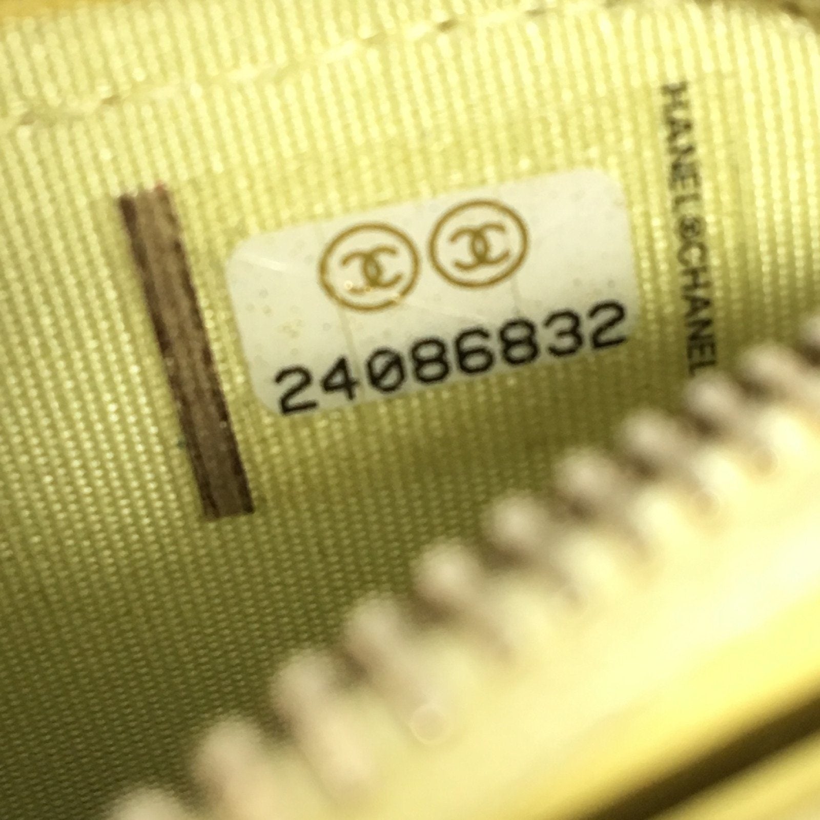 Chanel Yellow Double Zip Boy Clutch with Chain