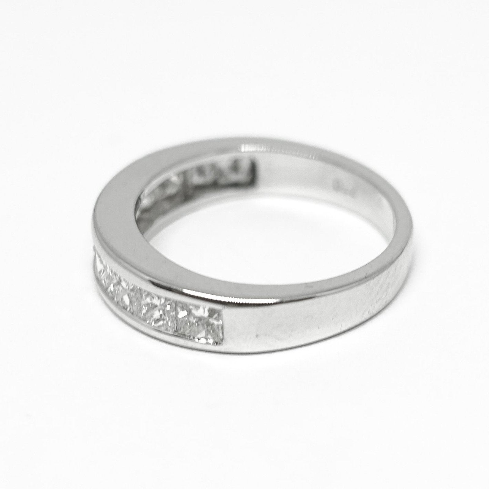 Channel-Set Diamond Band Ring