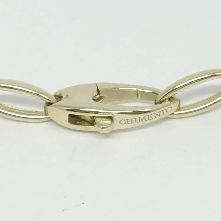 Chimento Round Pendant Necklace with Diamonds