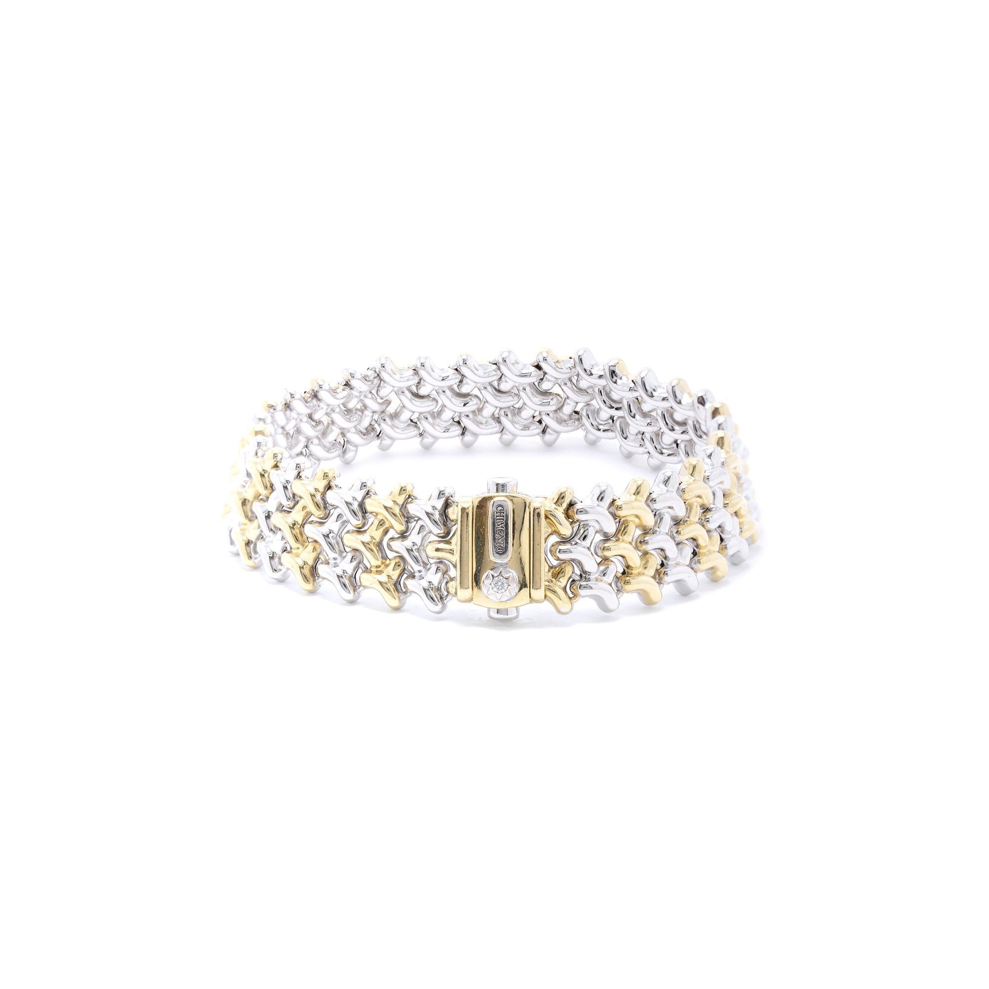 Chimento Two-Tone Diamond Bracelet