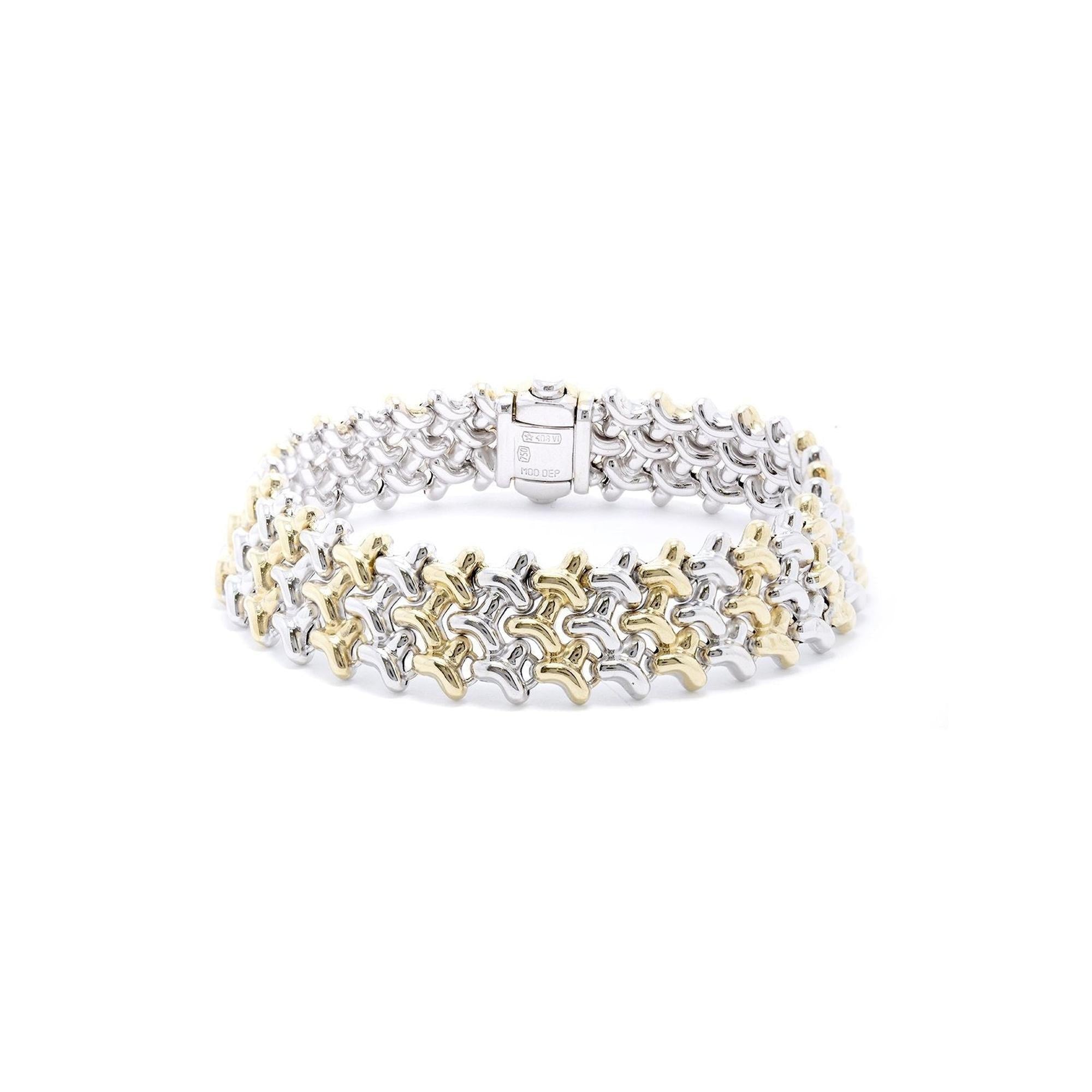 Chimento Two-Tone Diamond Bracelet