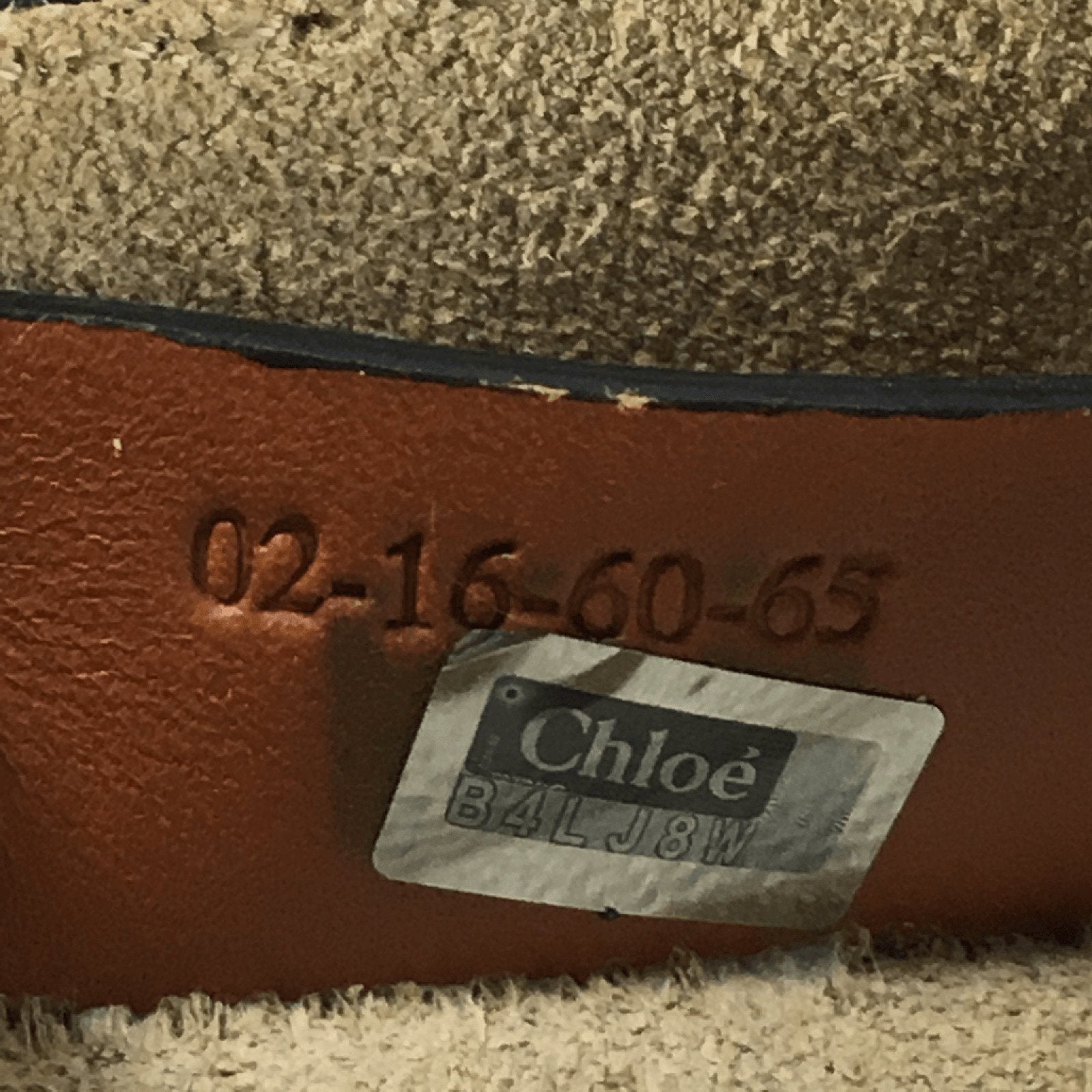 Chloe Brown Jane Suede Mini Bracelet Bag