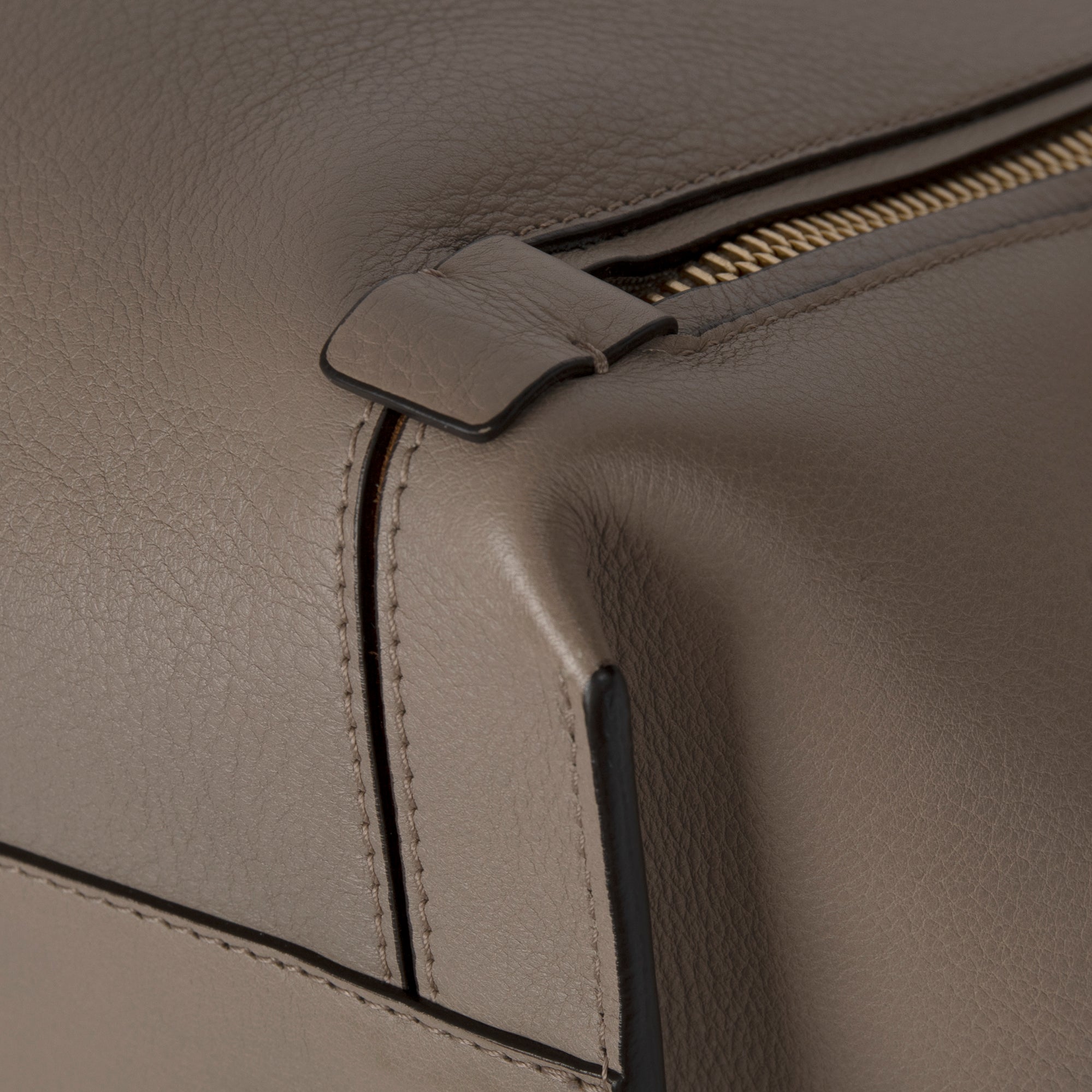 Chloe Medium Milo Leather Shopping Tote