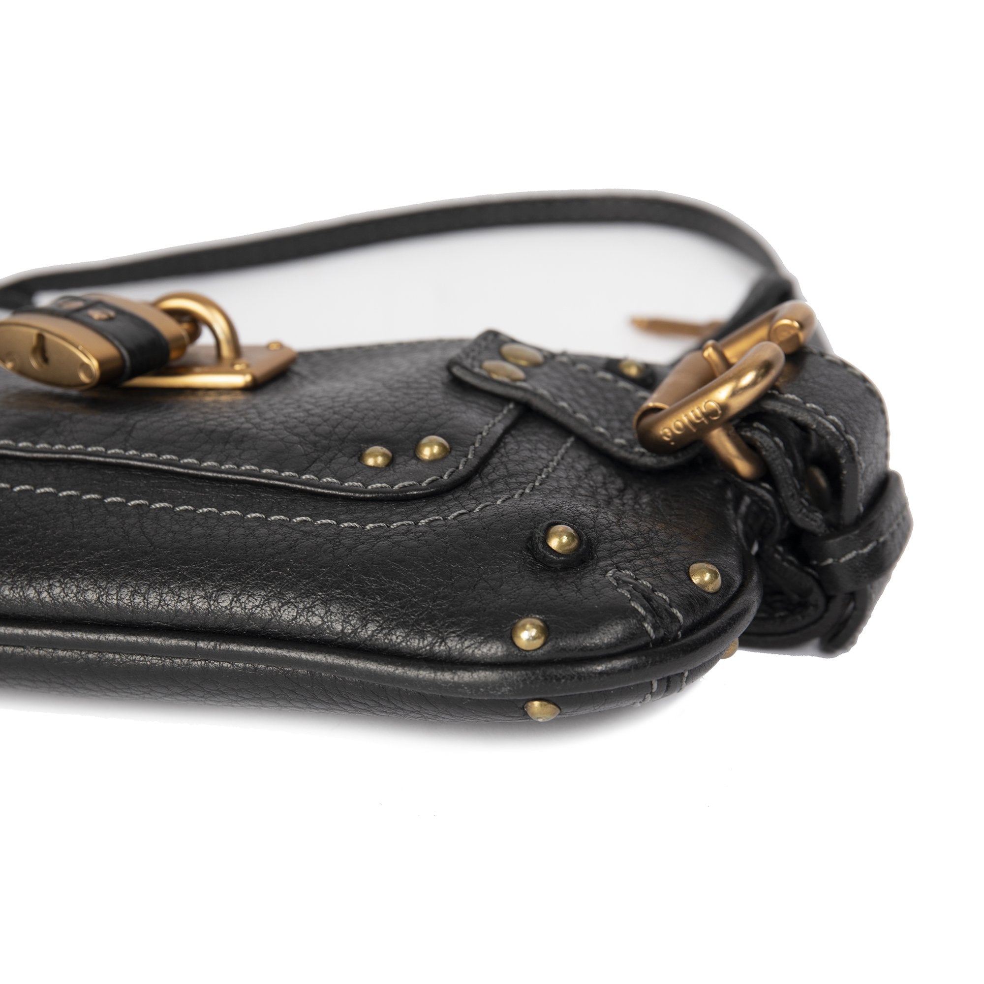 Chloe Paddington Lock Leather Pochette