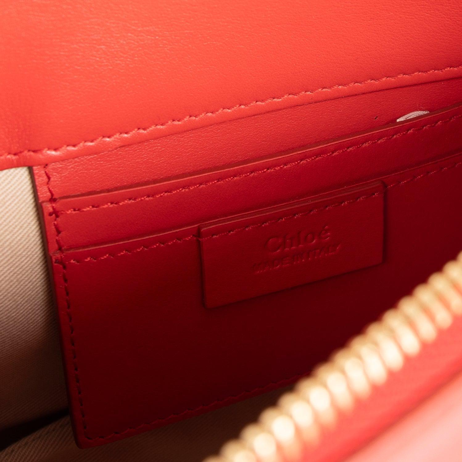 Chloe Small Roy Shoulder Bag w/ Authenticity Card