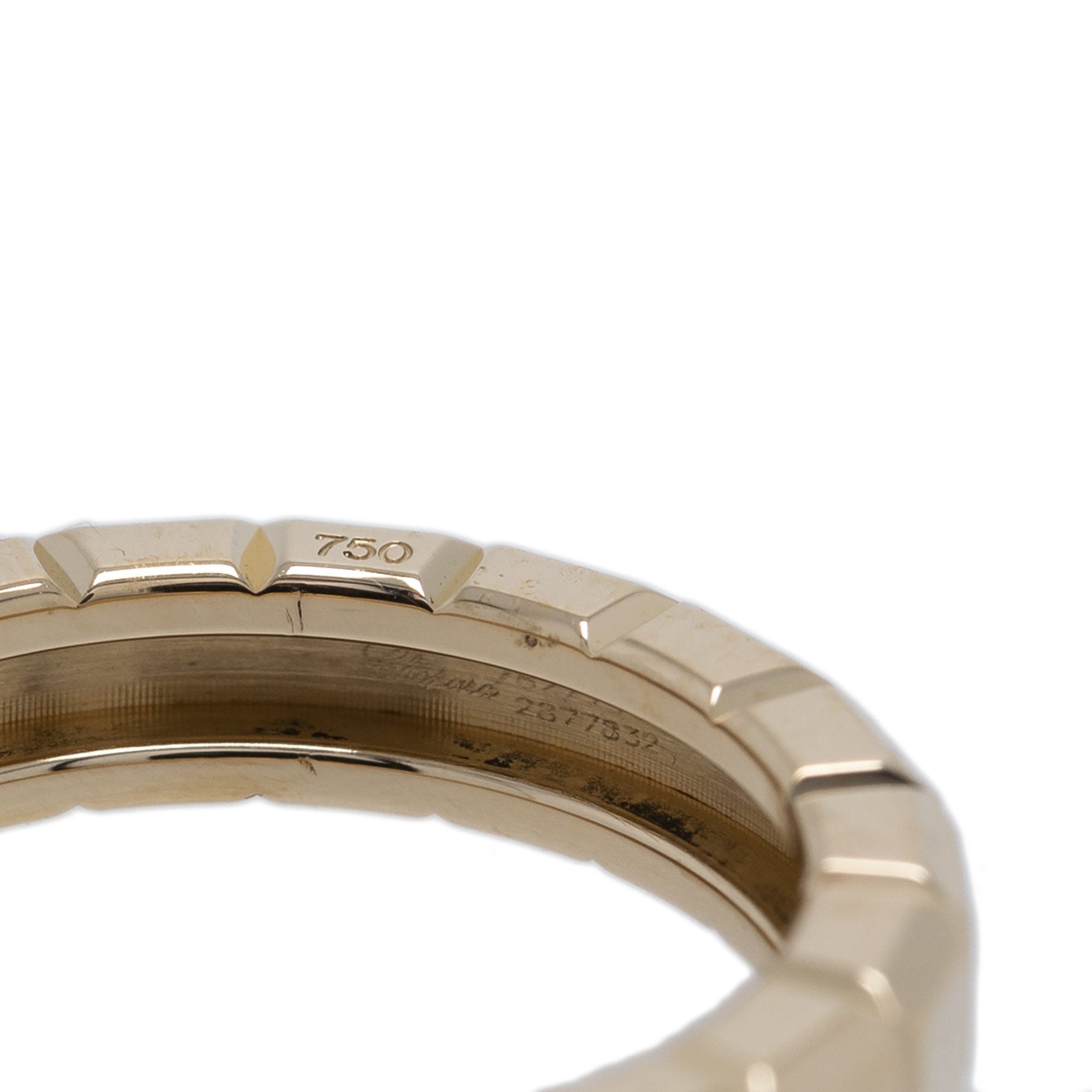 Chopard 18k Gold Ice Cube Band Ring