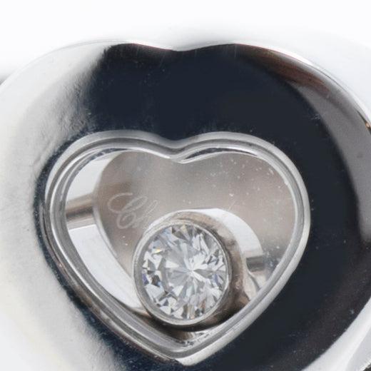 Chopard 18k White Gold Happy Diamonds Icons Heart Cocktail Ring