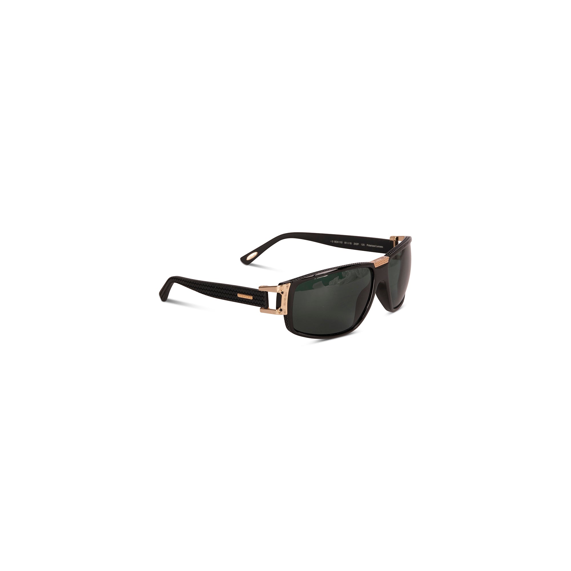 Chopard Black Racing Polarized Sunglasses w/ Box