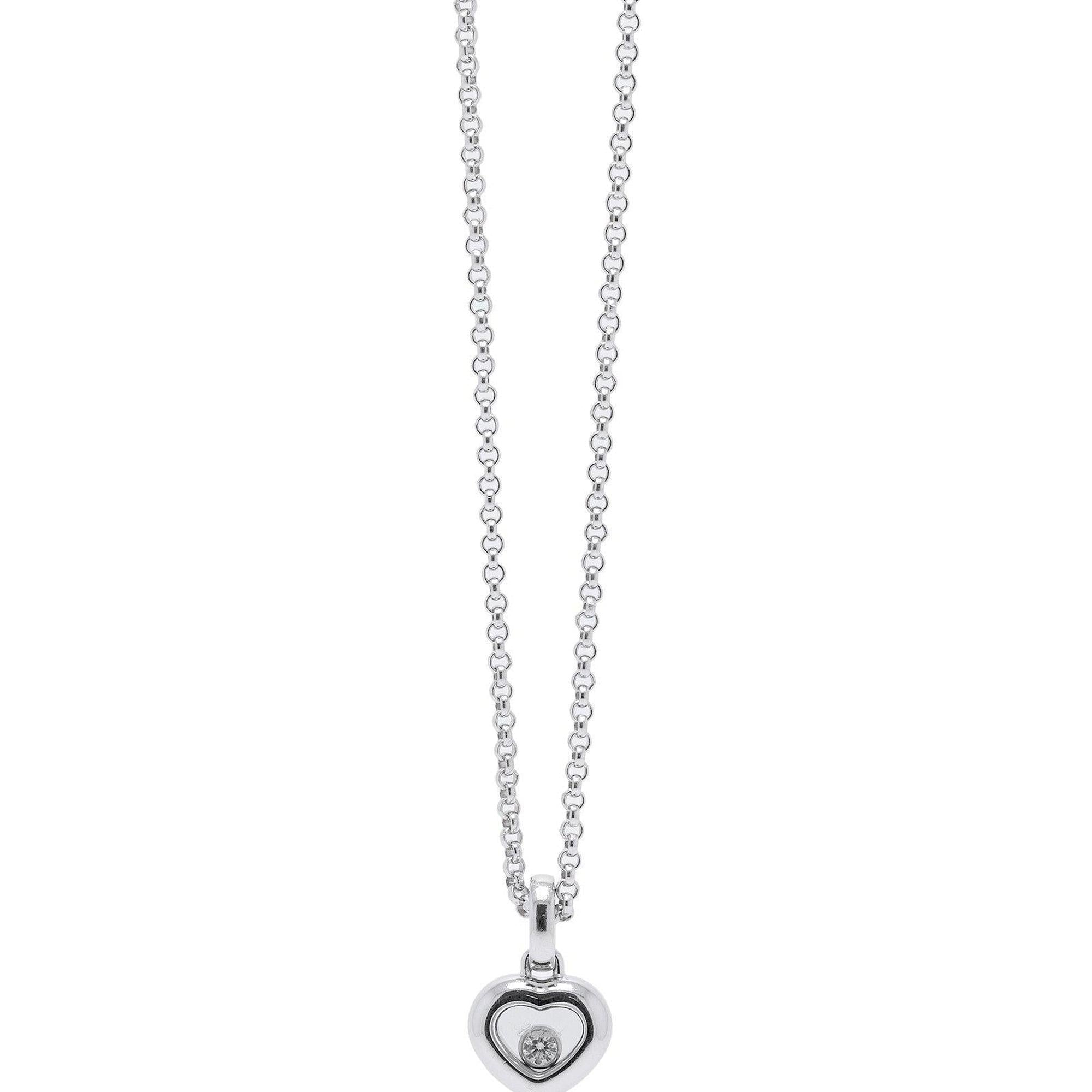 Chopard Happy Diamond Heart Pendant Necklace