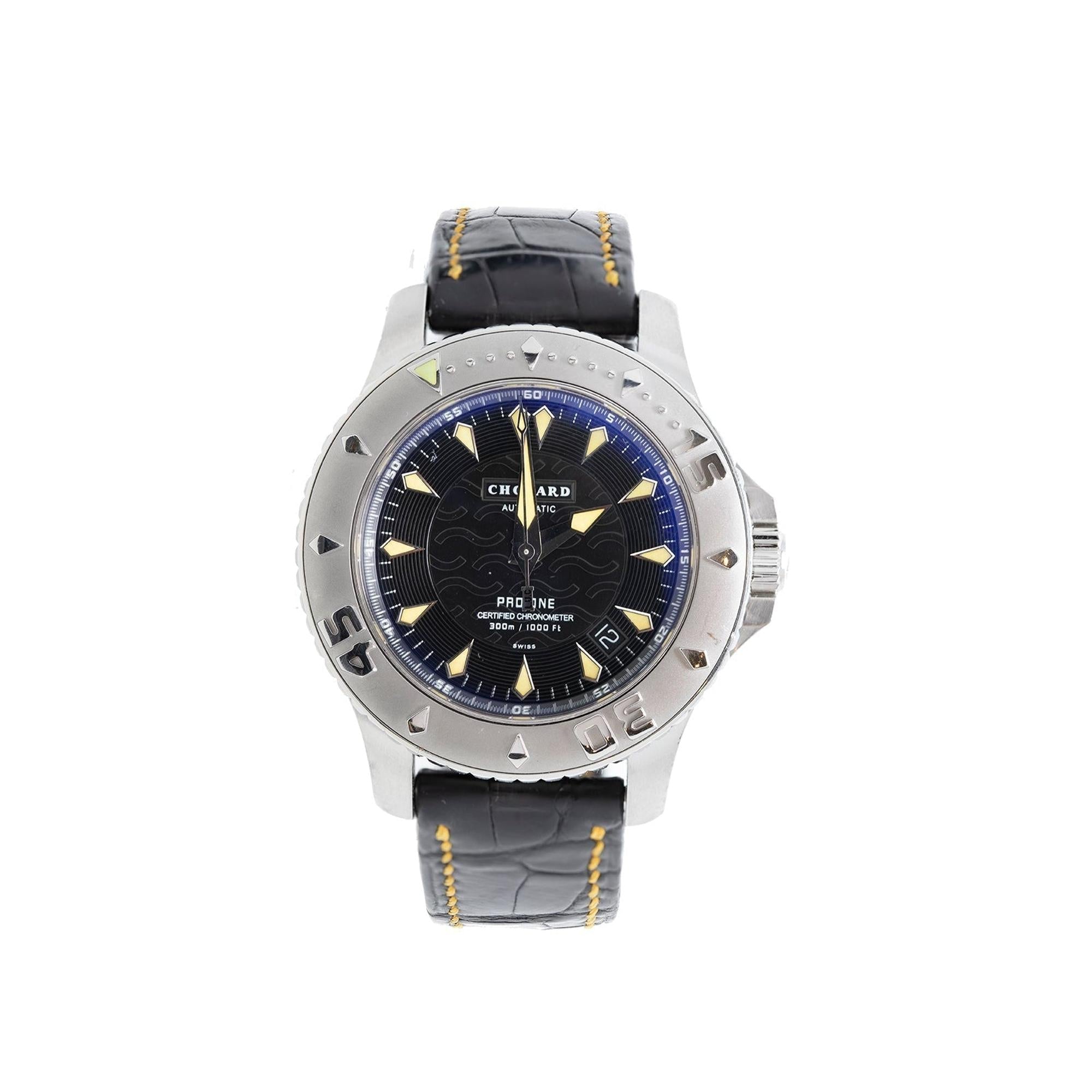 Chopard L.U.C Pro One Automatic Chronometer Watch w/ Box & Papers