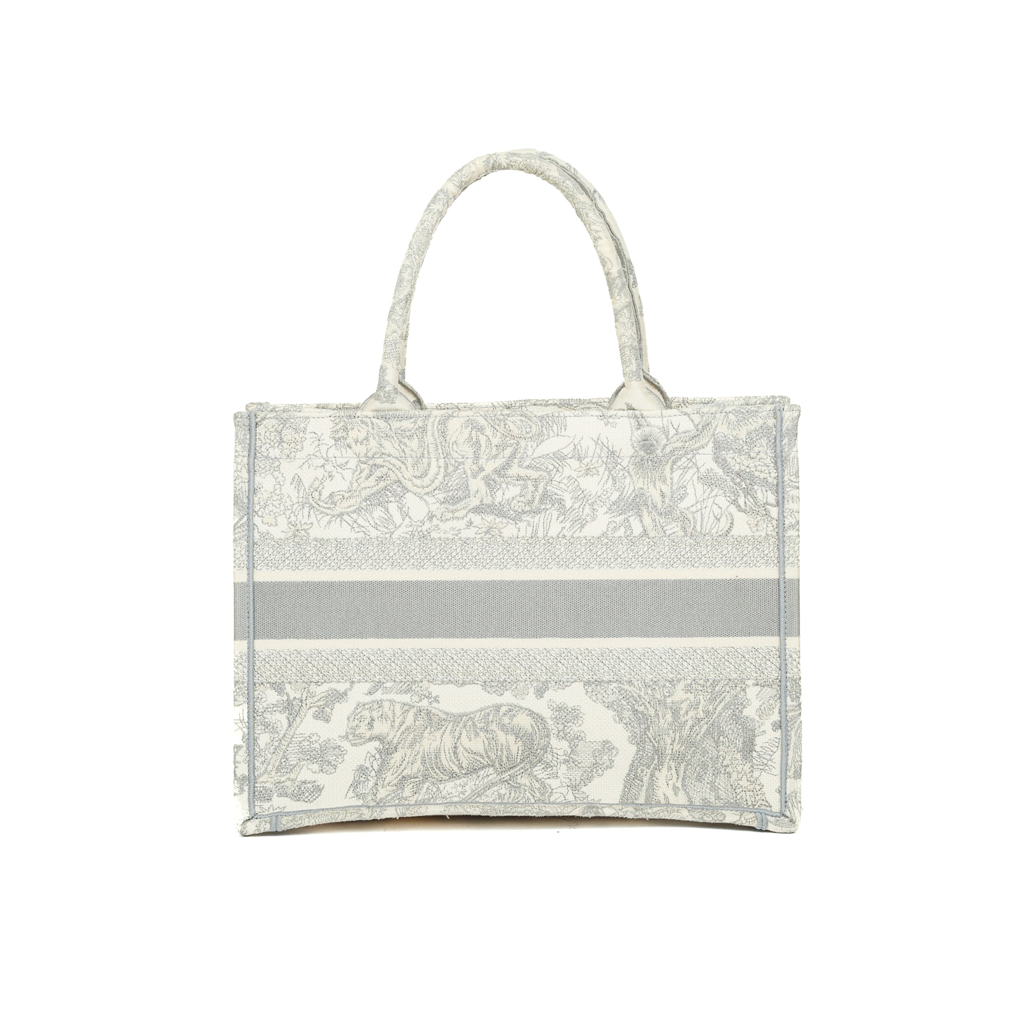 Christian Dior 2020 Medium Toile de Jouy Reverse Book Tote